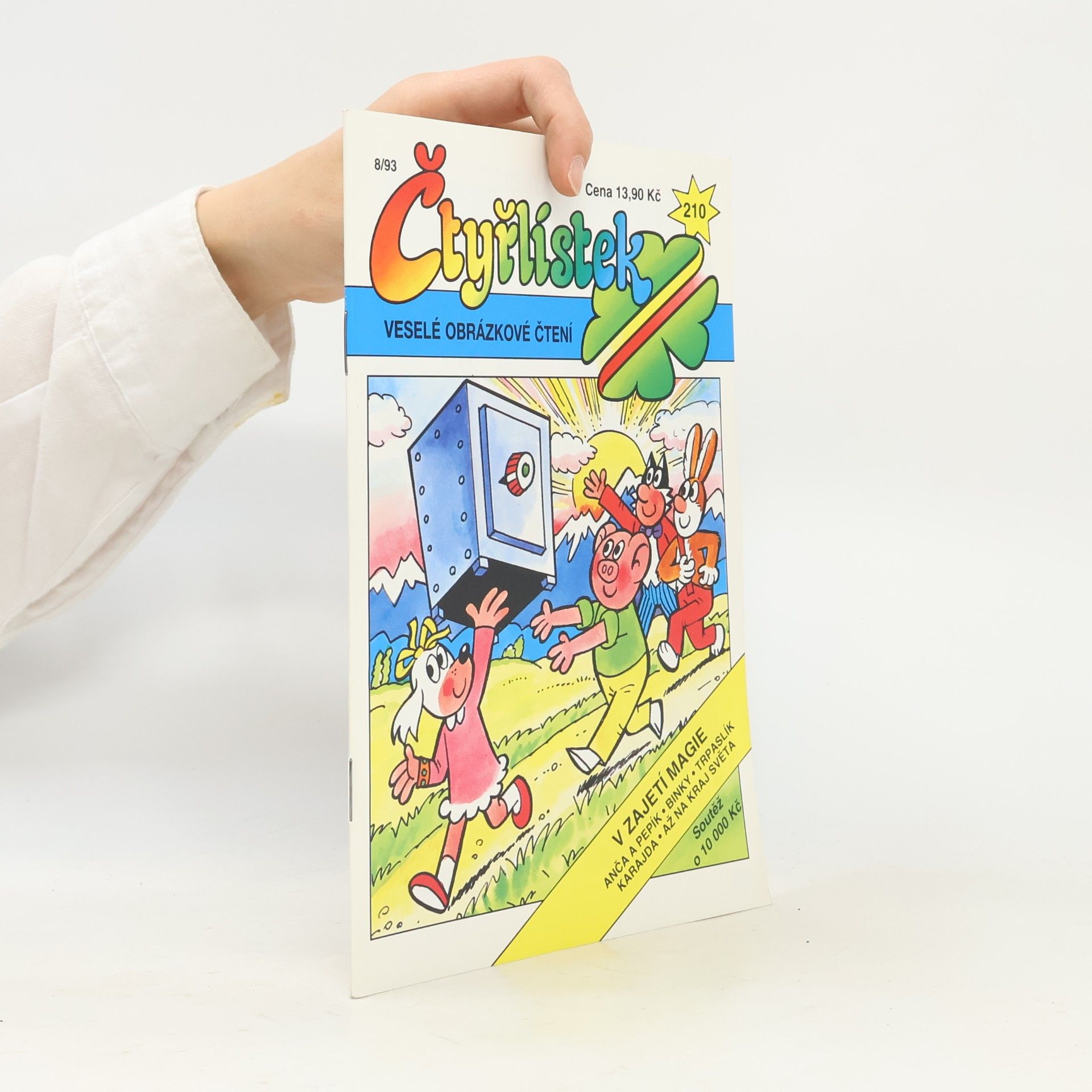 Kolektiv autorů Čtyřlístek 210, 8/1993