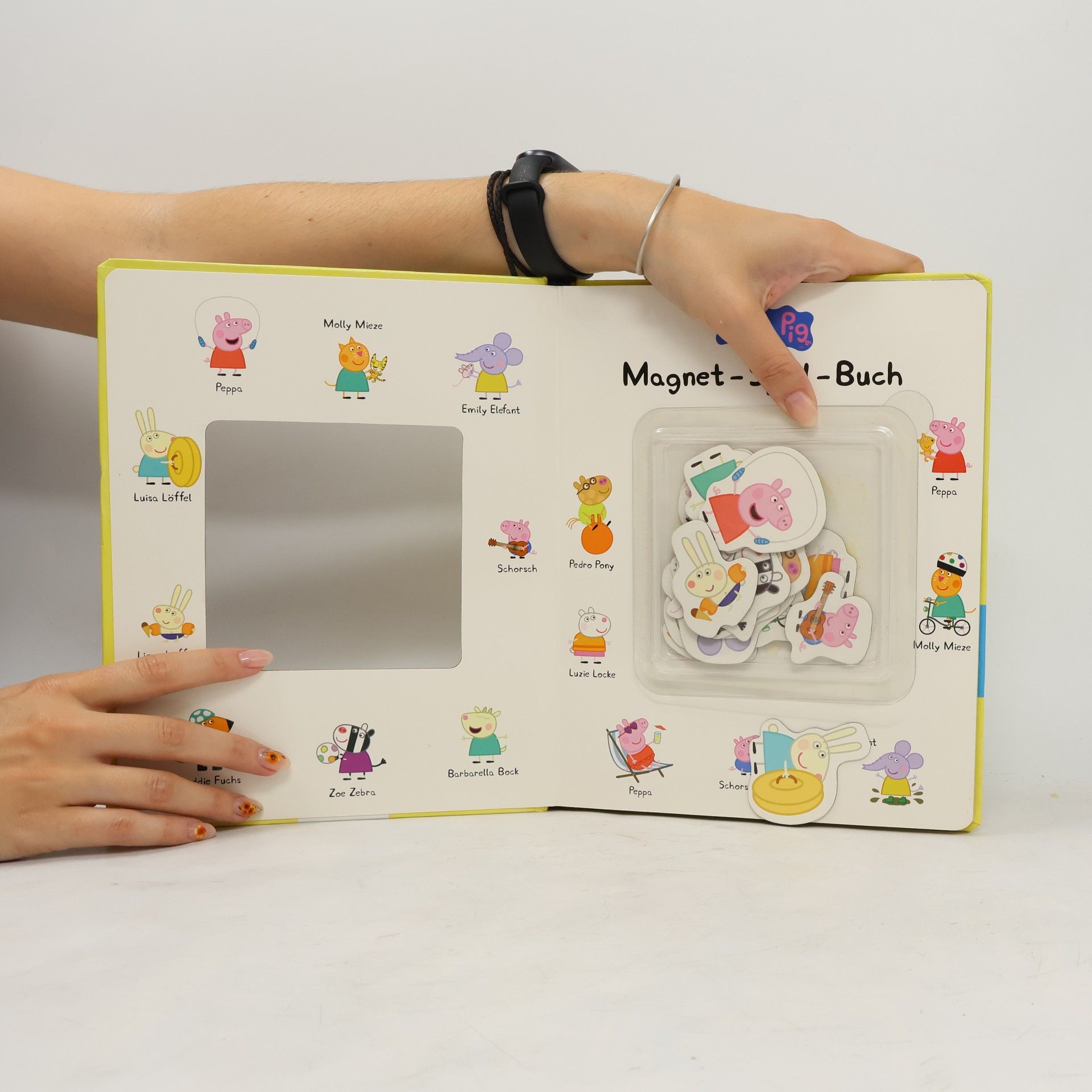 AA.VV. Peppa Pig Magnet-Spiel-Buch