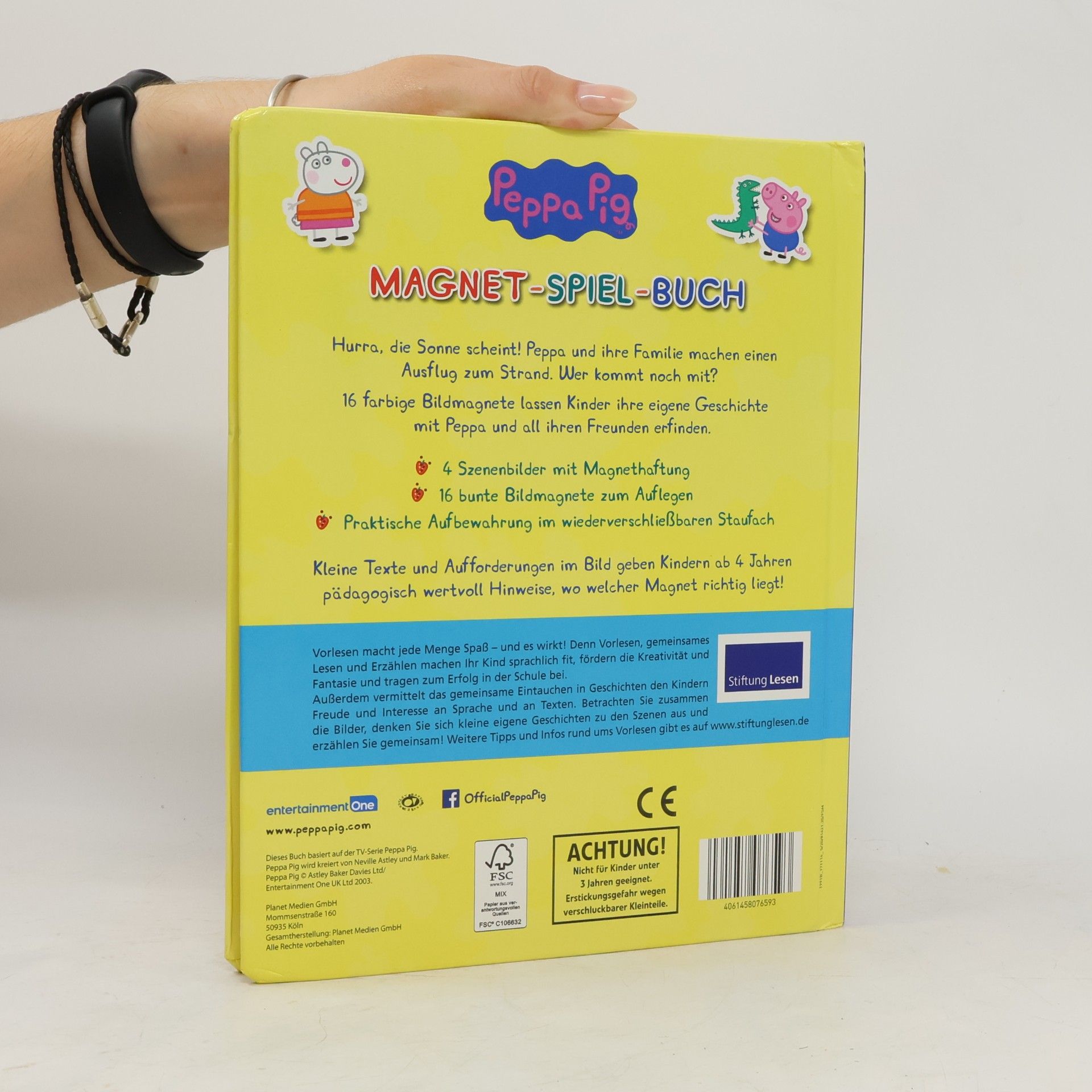 AA.VV. Peppa Pig Magnet-Spiel-Buch