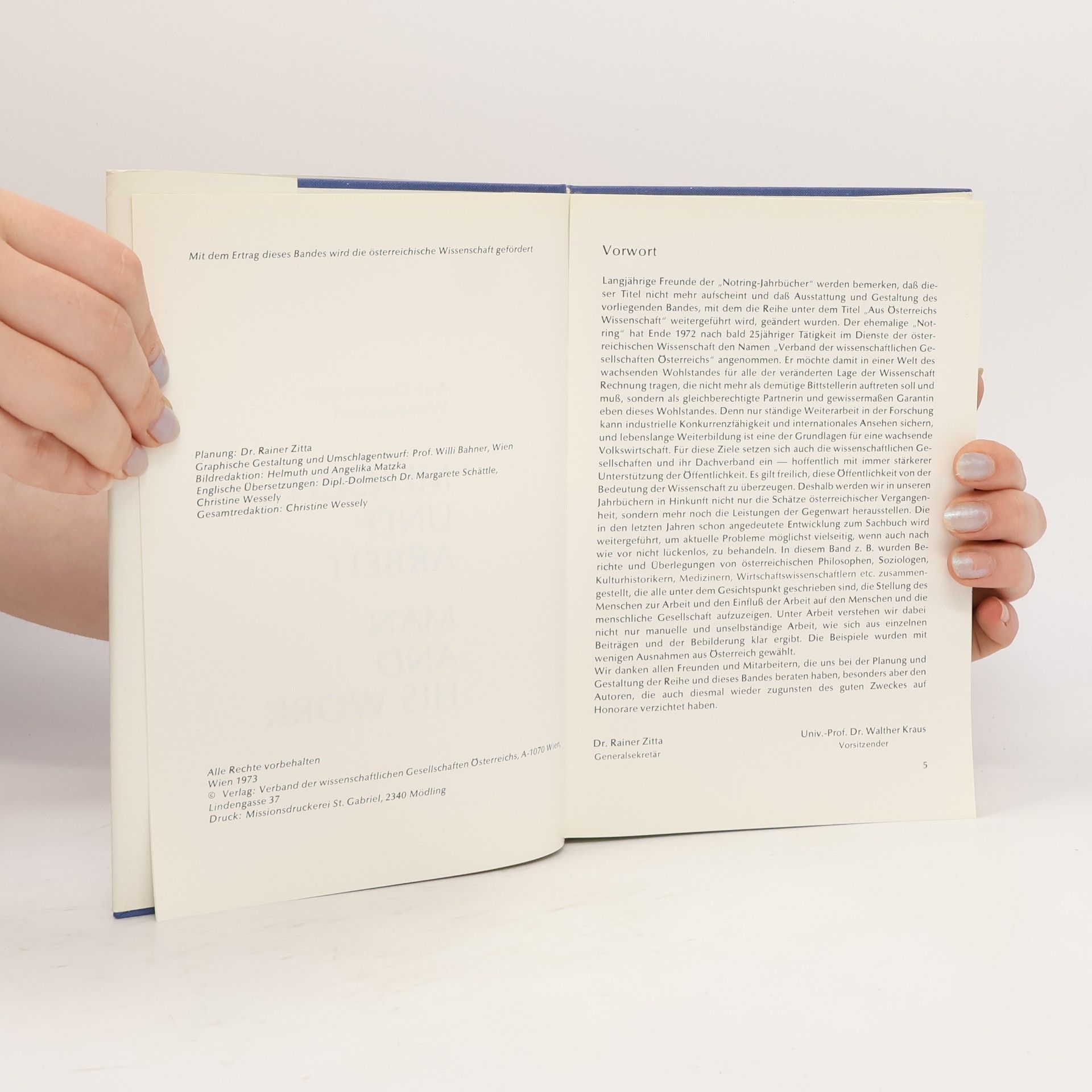 AA.VV. Mensch und Freizeit. Aus Österreichs Wissenschaft
