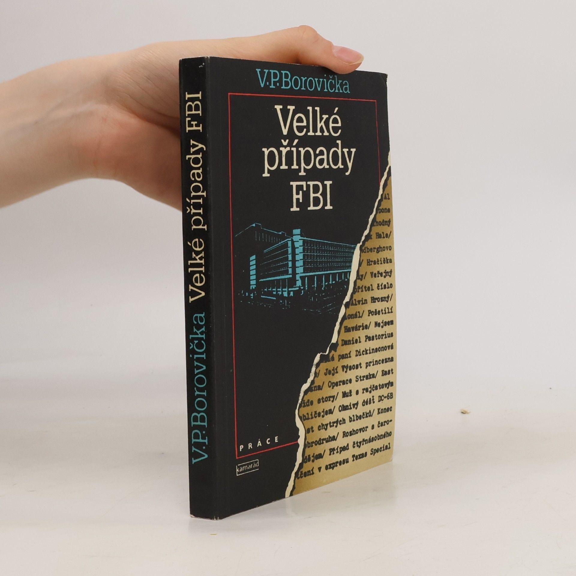 Václav Pavel Borovička Velké případy FBI