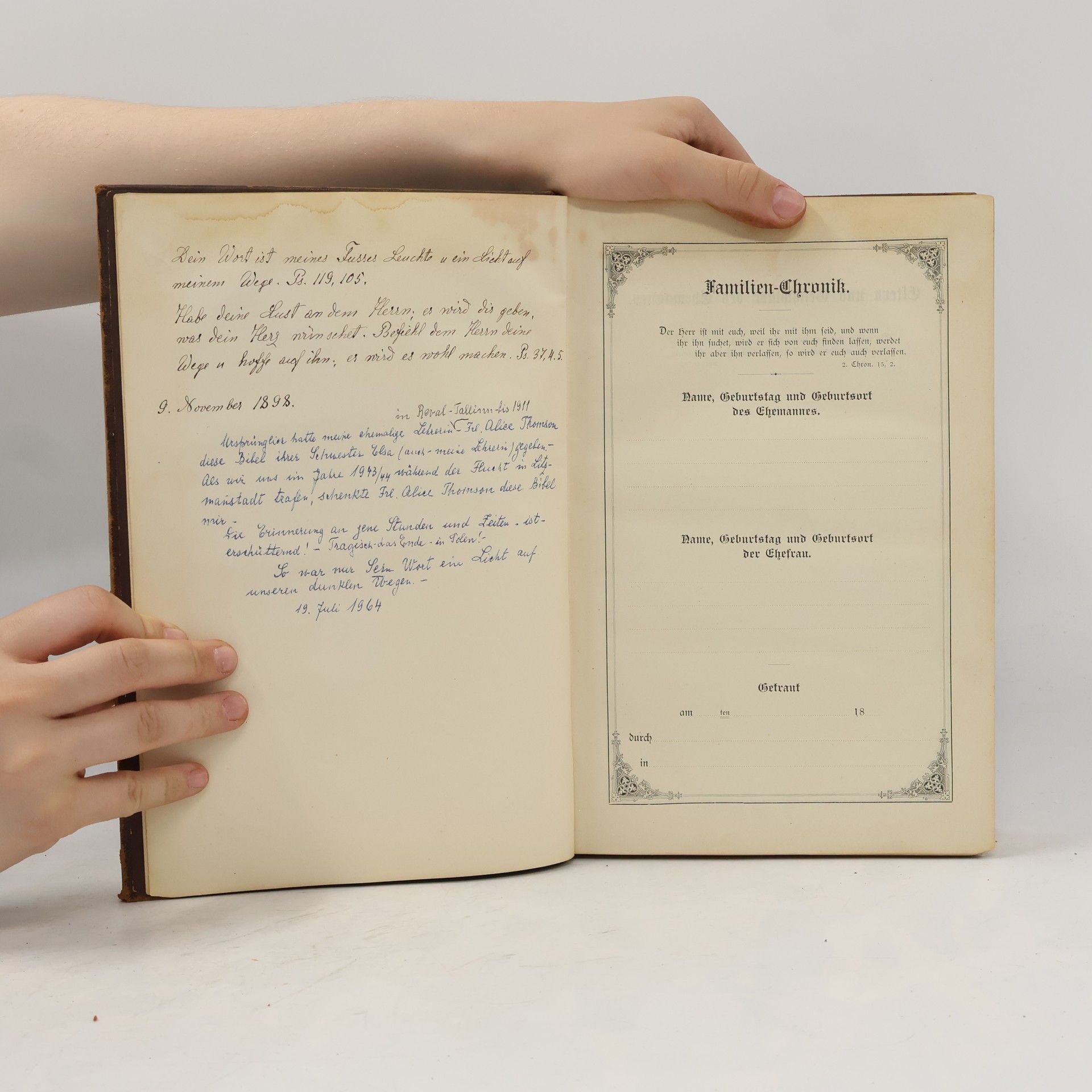 Martin Luther Die Bibel oder die ganze Heilige Schrift des Alten und Neuen Testaments