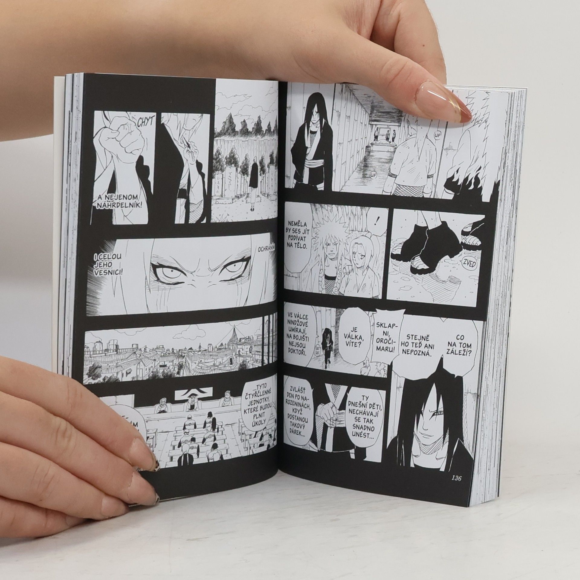 Masashi Kishimoto Naruto. 18. díl, Cunadino rozhodnutí
