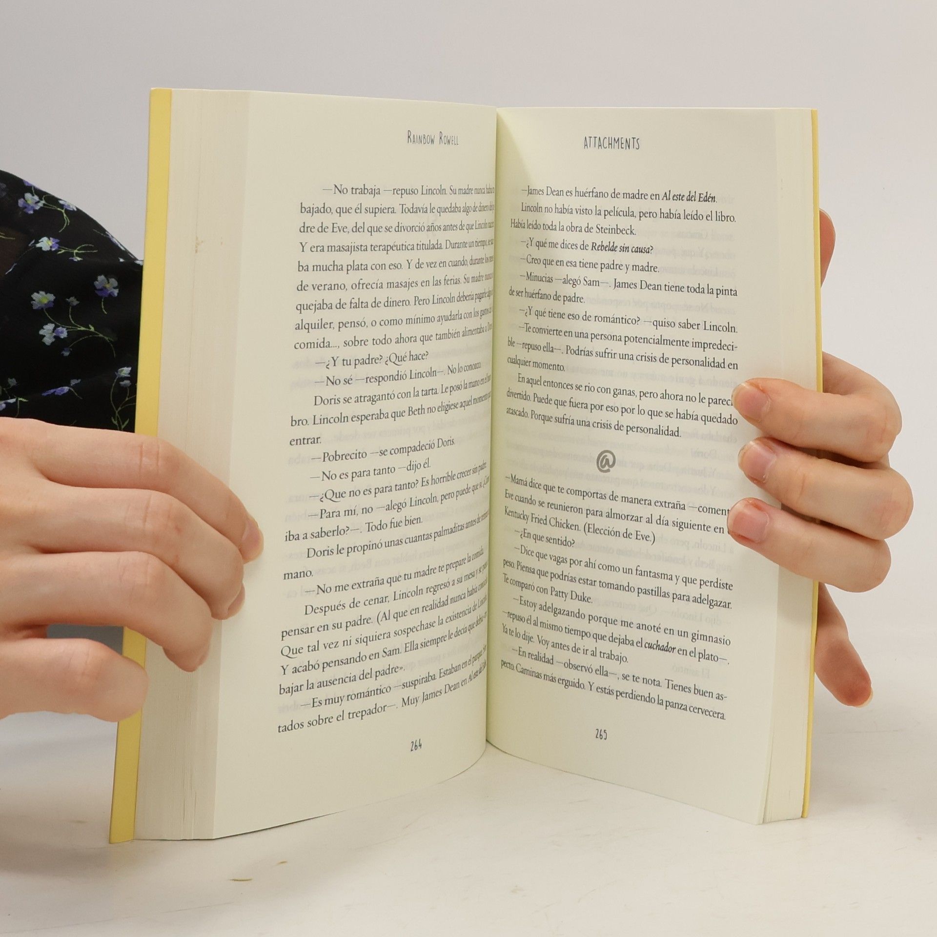 Rainbow Rowell Attachments