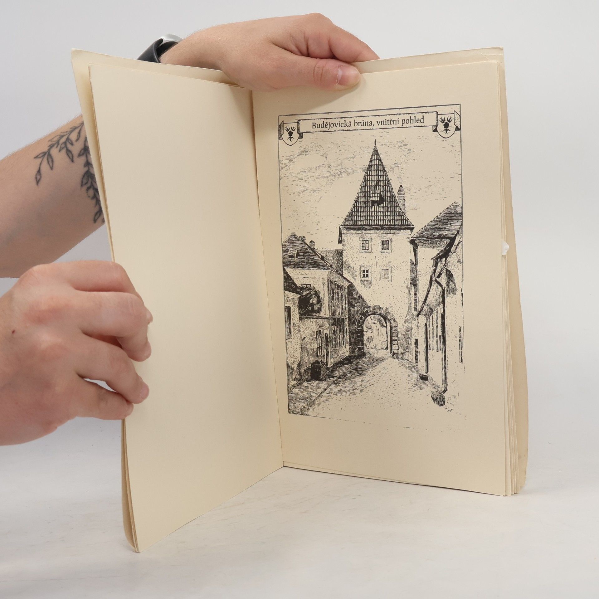Rudolf Thür Staré městské brány Český Krumlov