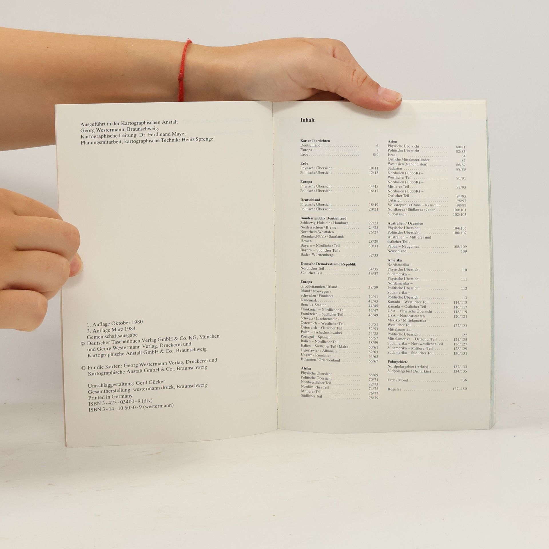 Autorenkollektiv Diercke-Taschenatlas der Welt