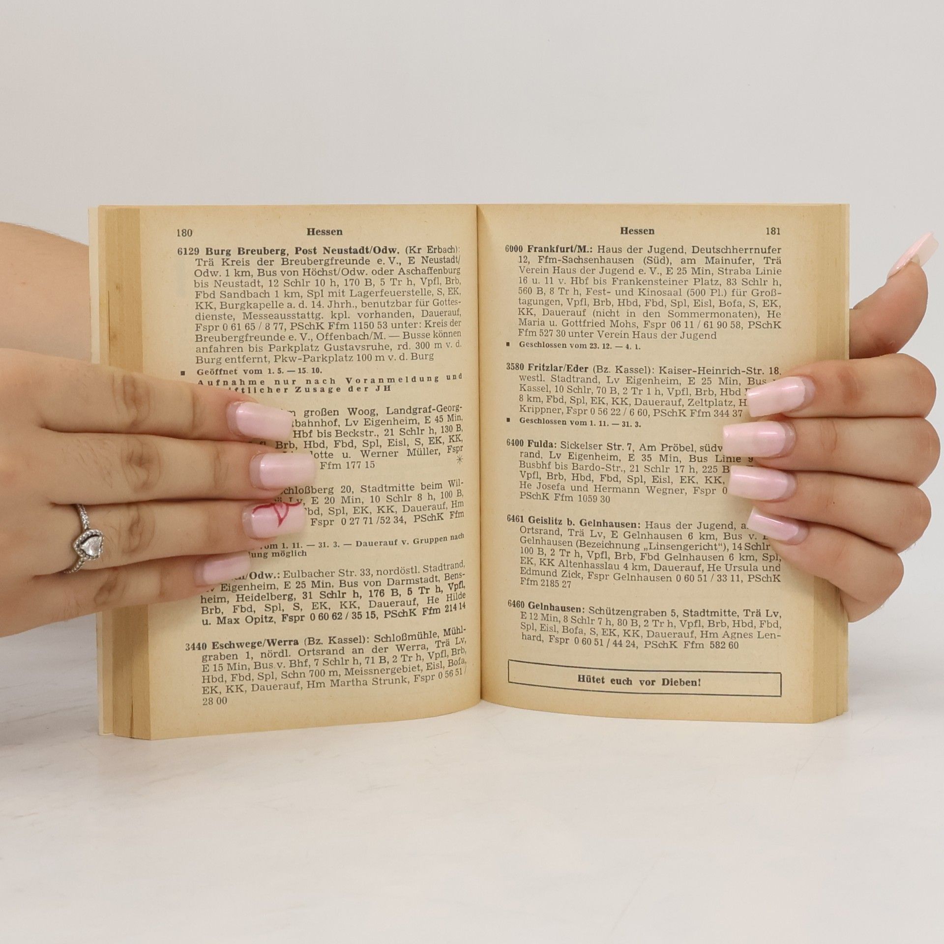 Autorenkollektiv Deutsches Jugendherbergs-Verzeichnis 1971