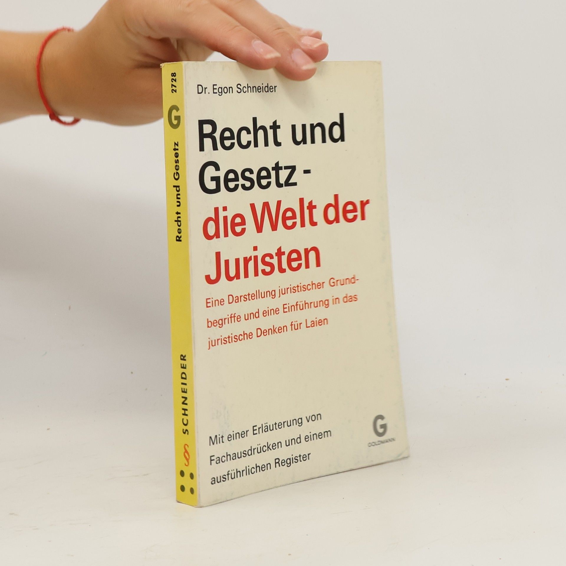 Recht und Gesetz, die Welt der Juristen
