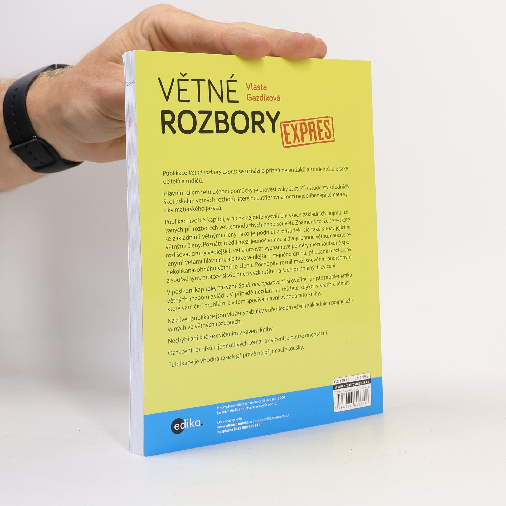 Vlasta Gazdíková Větné rozbory expres