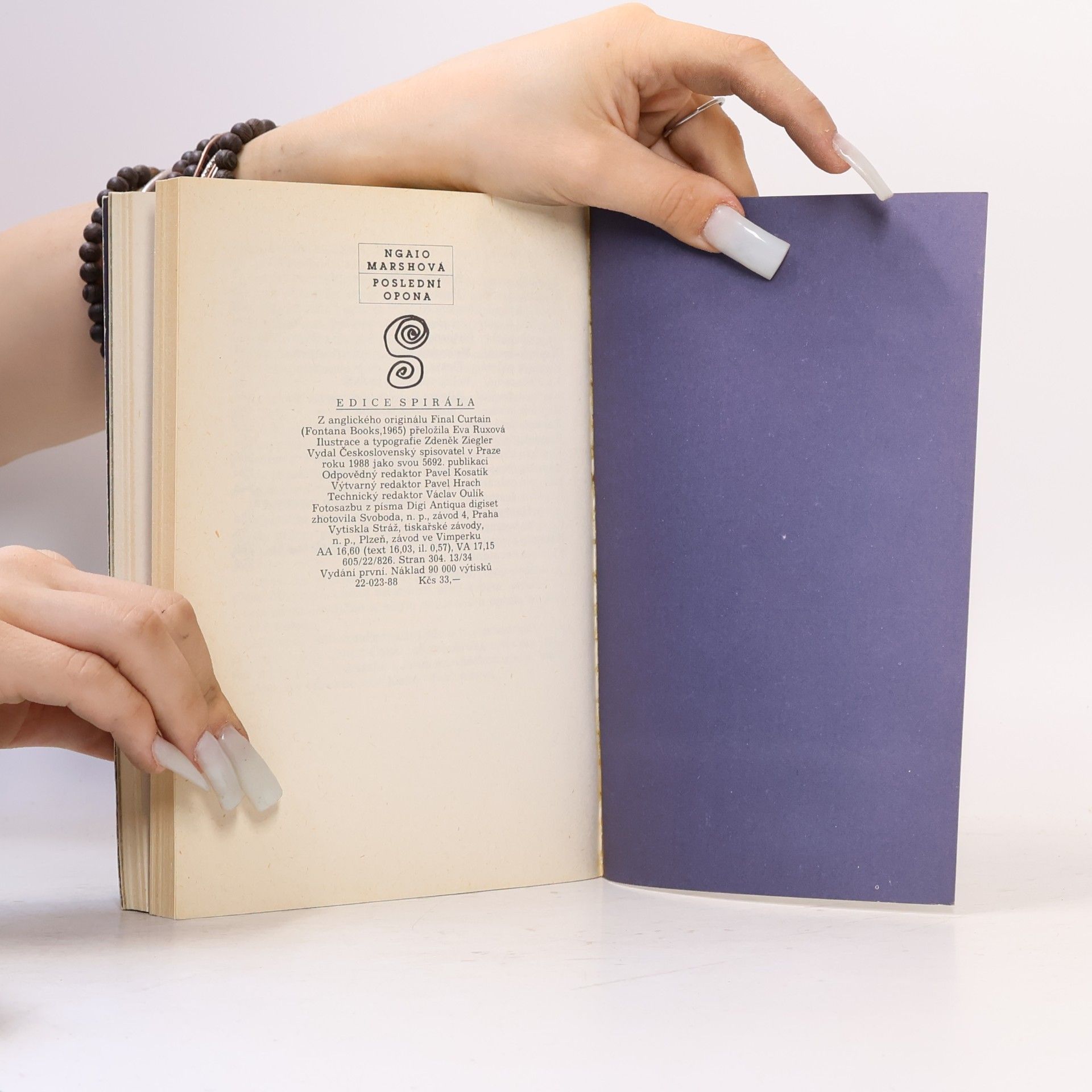 Ngaio Marsh Poslední opona