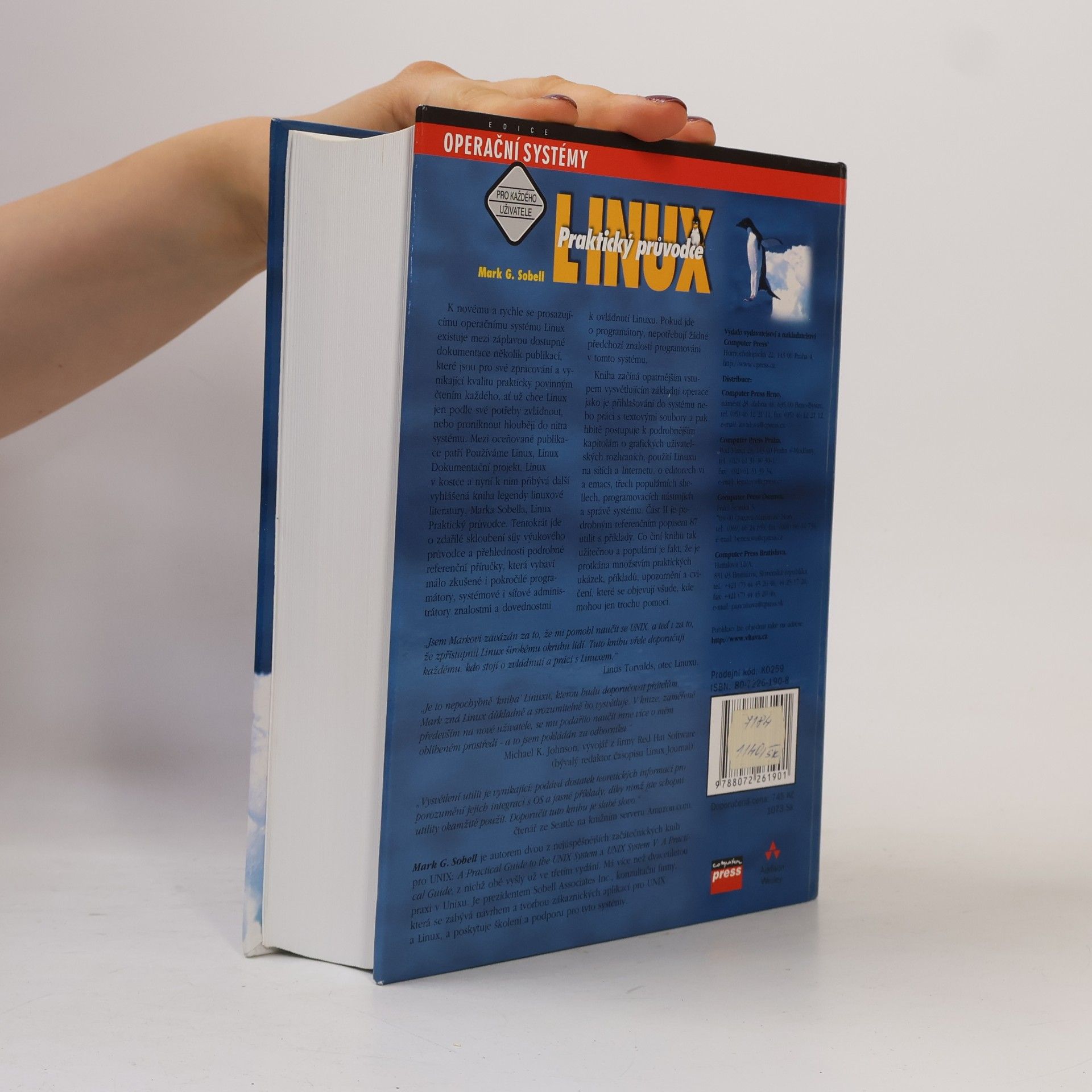 Mark G. Sobell Linux : praktický průvodce