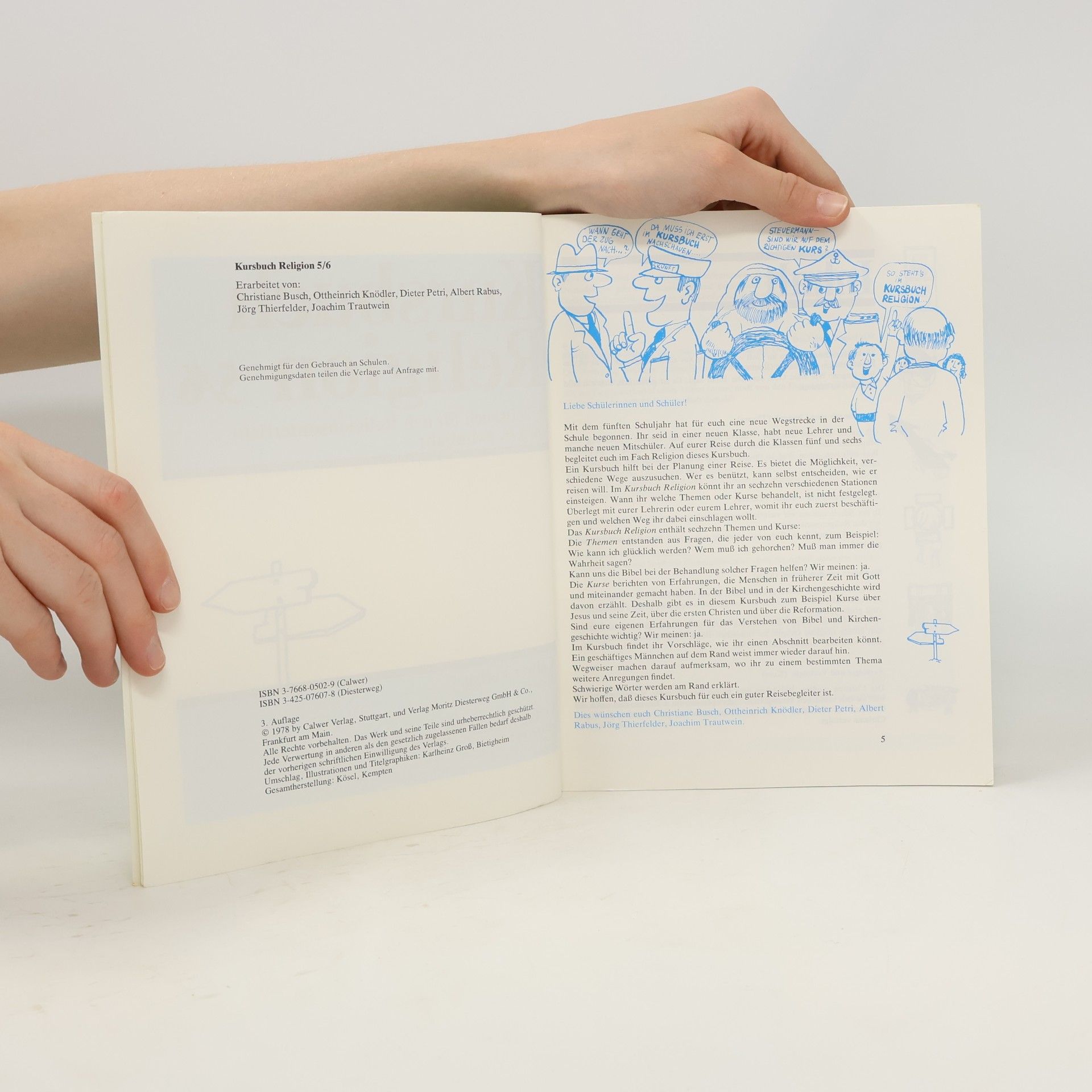 Autorenkollektiv Kursbuch Religion 5/6. Arbeitsbuch. Für den Religionsunterricht im 5./6. Schuljahr