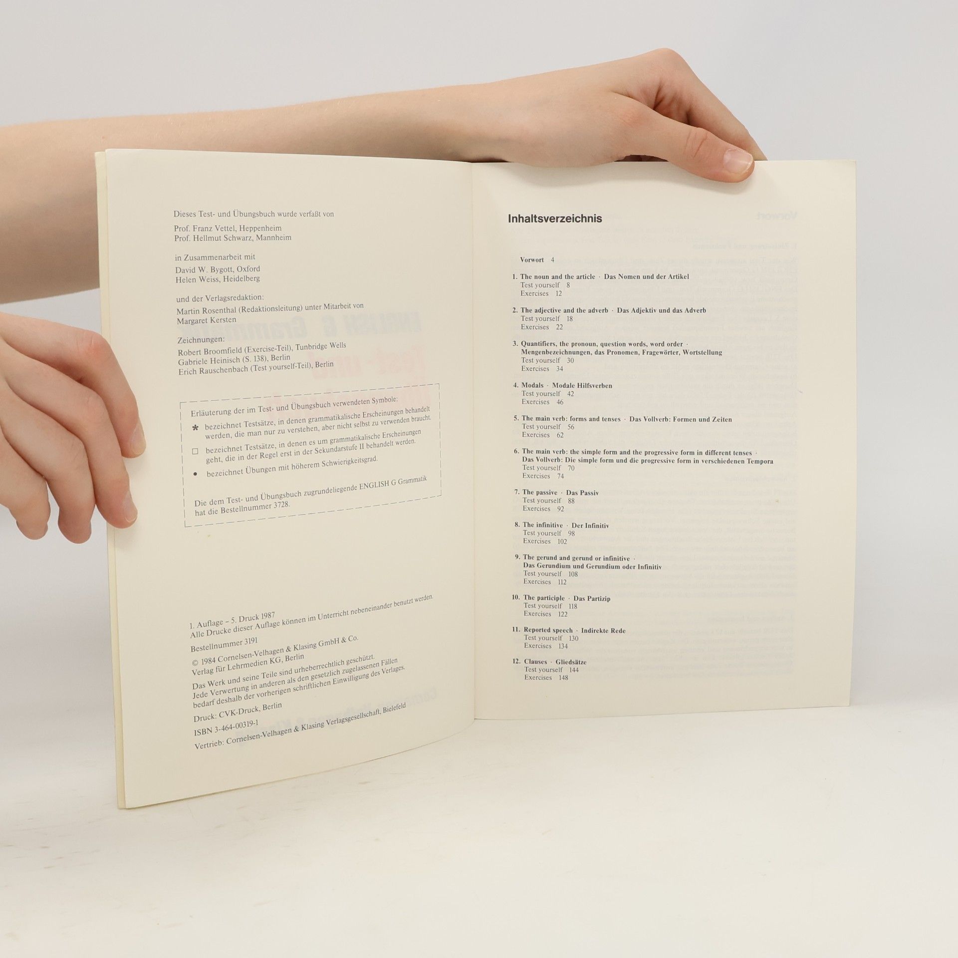 Hellmut Schwarz English G Grammatik: Test- und Übungsbuch