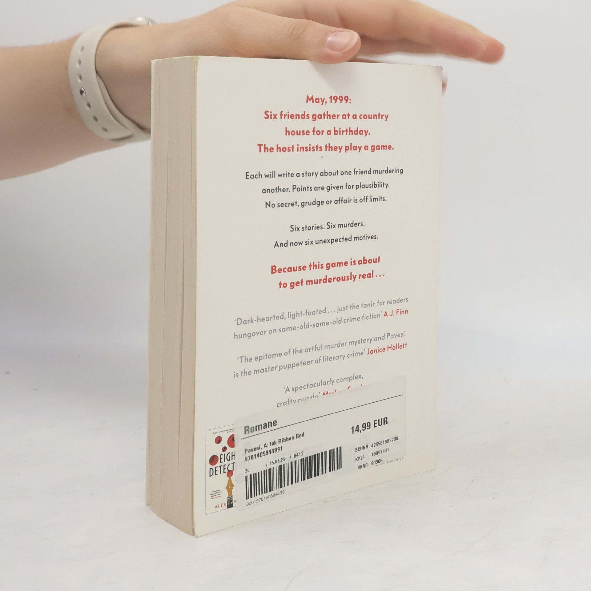 Alex Pavesi Ink Ribbon Red