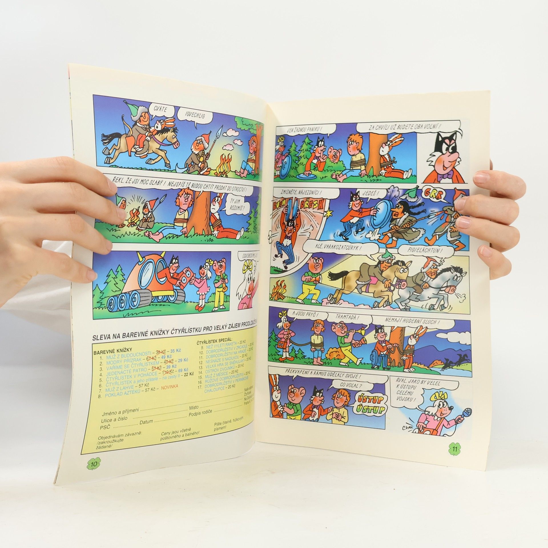 Auteurscollectief Čtyřlístek Speciál 7/97. Čtyřlístek na Řípu