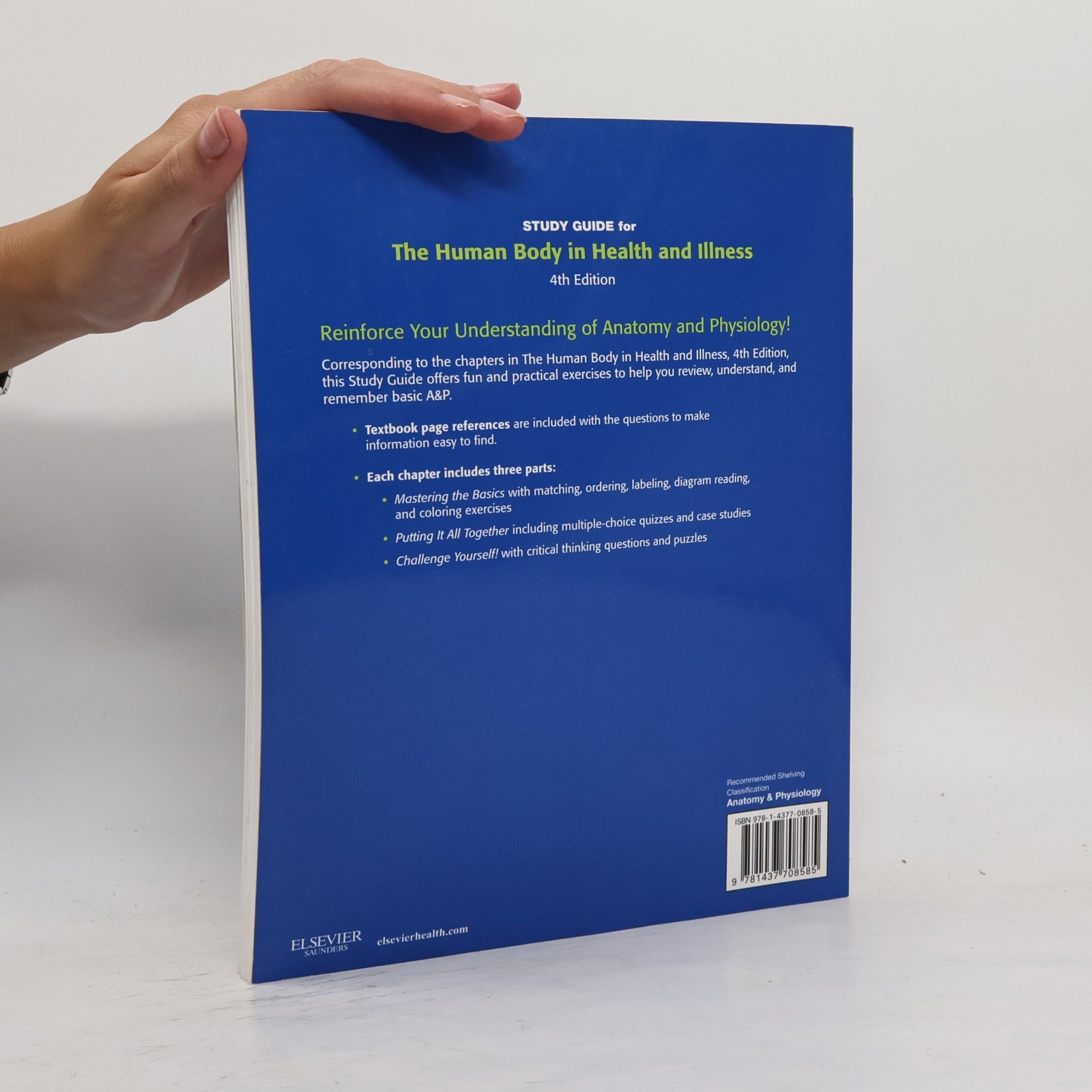 Barbara L. Herlihy Study Guide for The Human Body in Health and Illness, 4th Edition