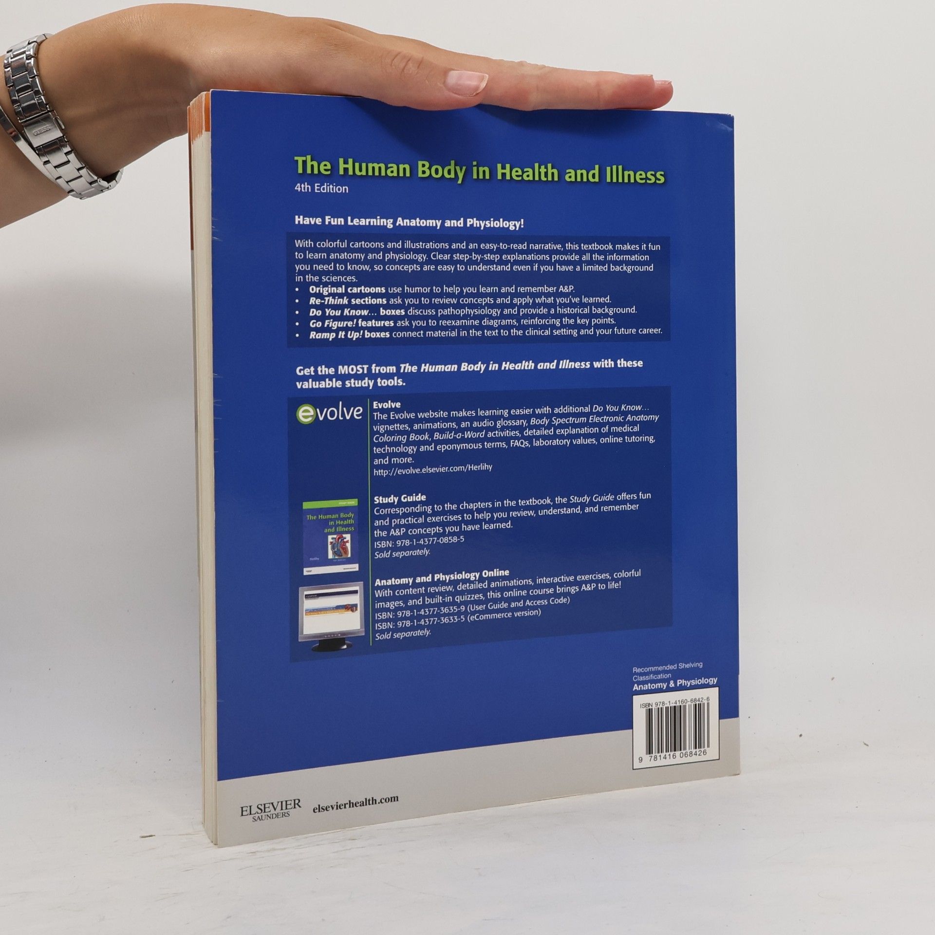 Barbara Herlihy The Human Body in Health and Illness - 4th Edition, Soft Cover Version