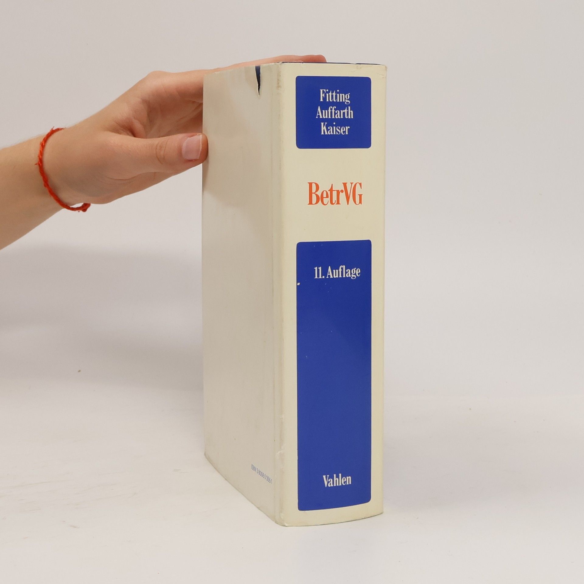 Karl Fitting Betriebsverfassungsgesetz - 11. Auflage