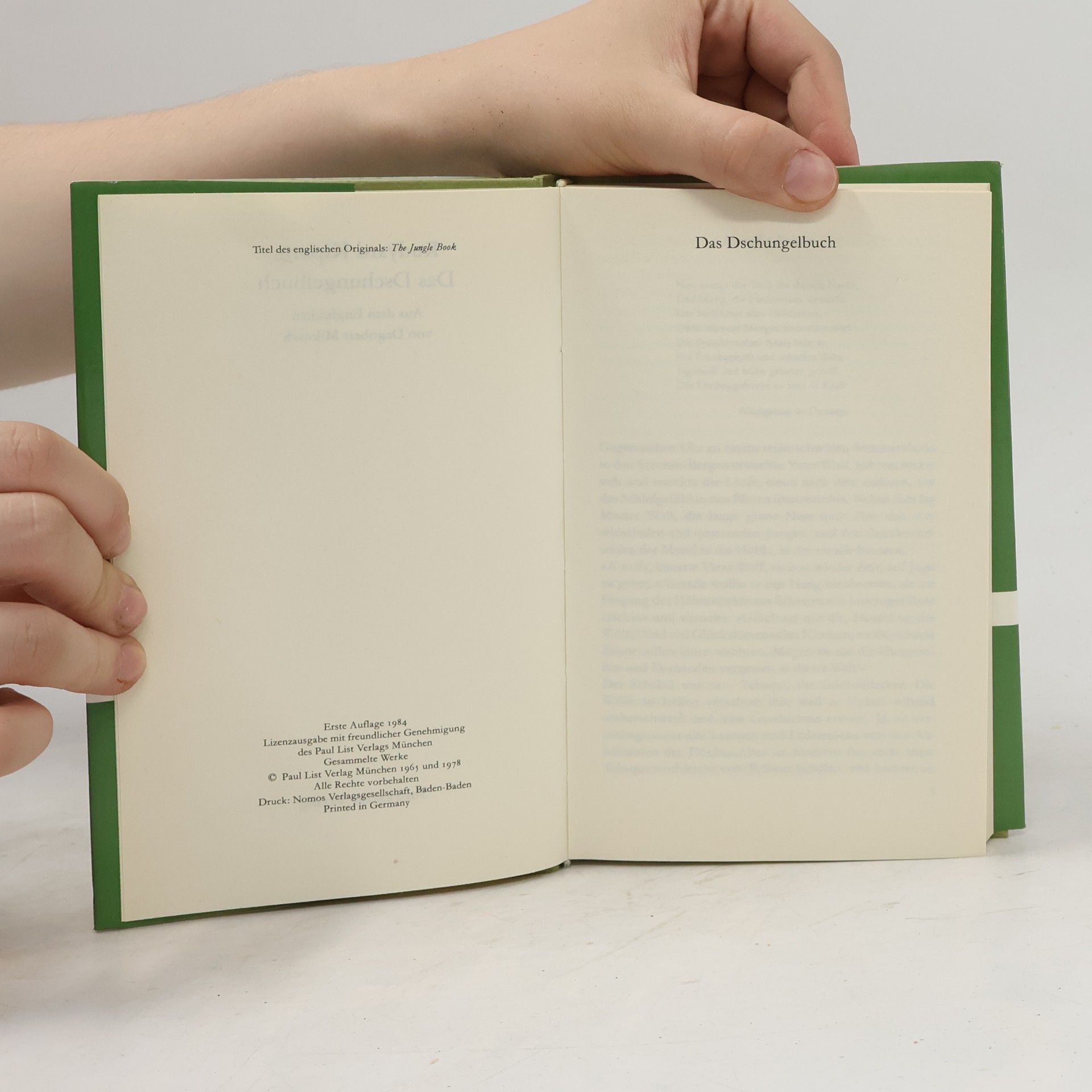Rudyard Kipling Das Dschungelbuch