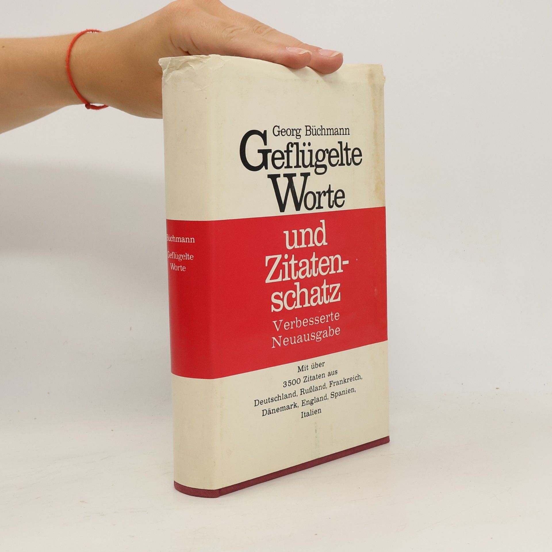 Georg Büchmann Geflügeůlte Worte und Zitatenschatz