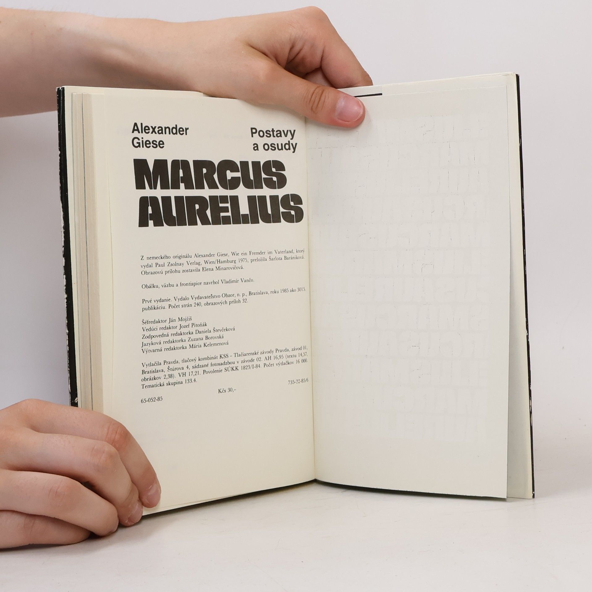 Alexander Giese Marcus Aurelius