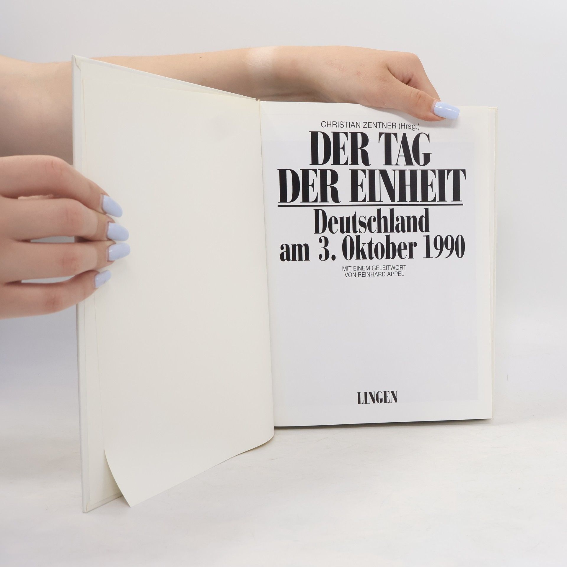 Christian Zentner Der Tag der Einheit : Deutschland am 3. Oktober 1990