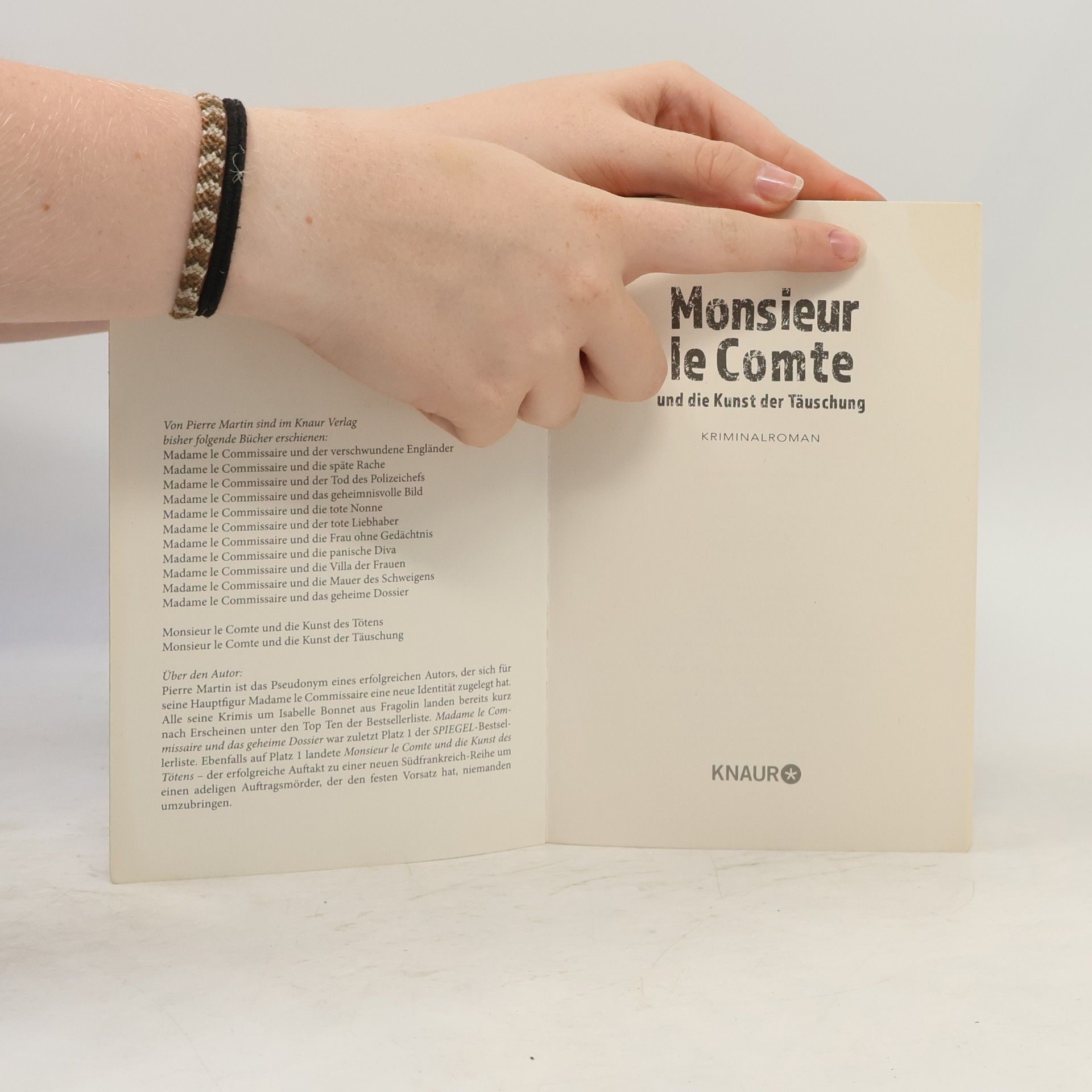 Pierre Martin Monsieur le Comte und die Kunst der Täuschung / Monsieur le Comte Bd.2