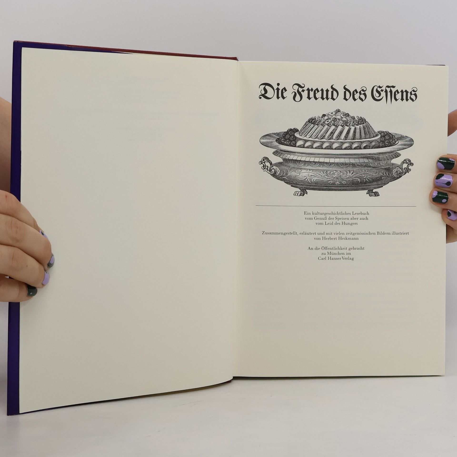 Herbert Heckmann Die Freud des Essens