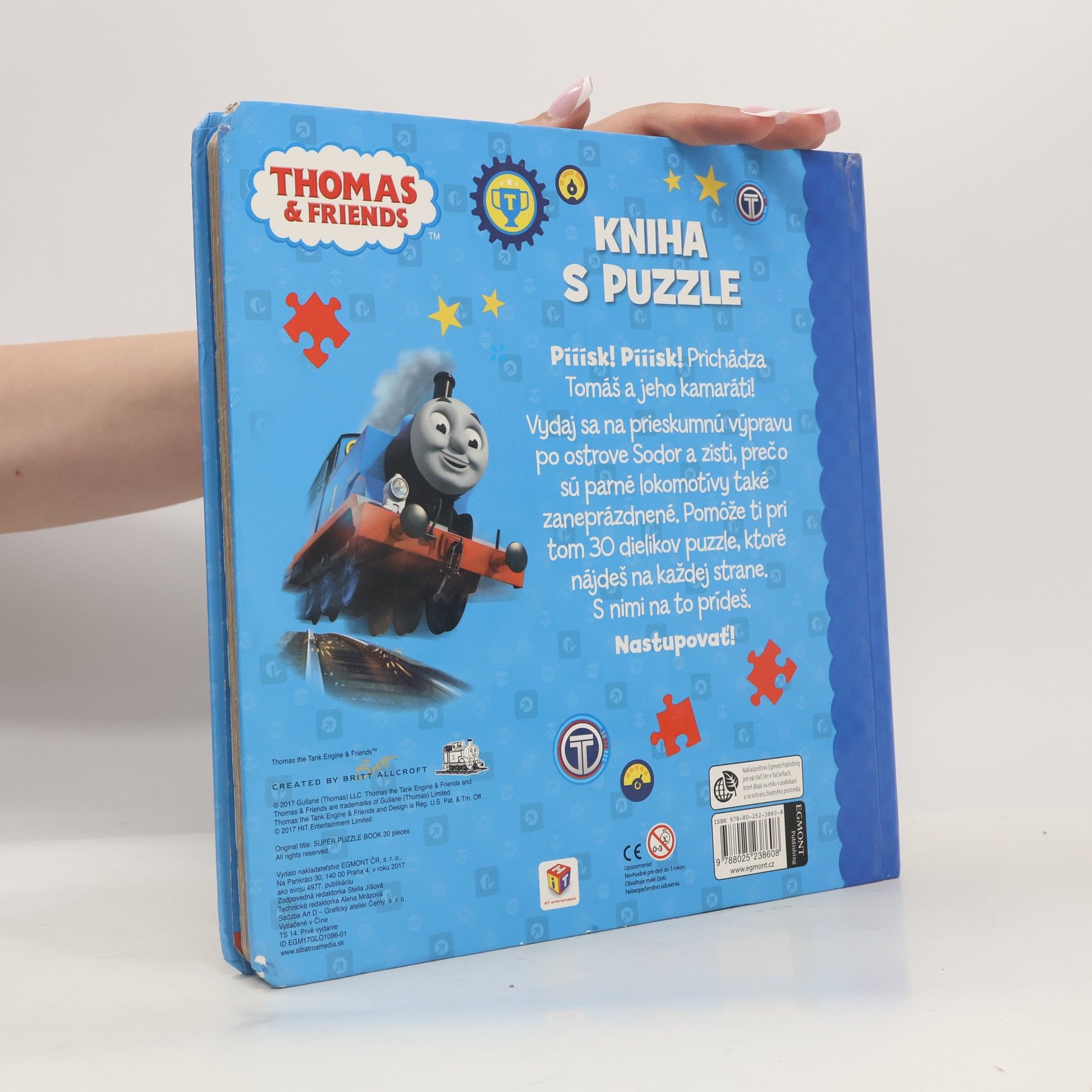 Britt Allcroft Tomáš a jeho kamaráti: kniha s puzzle