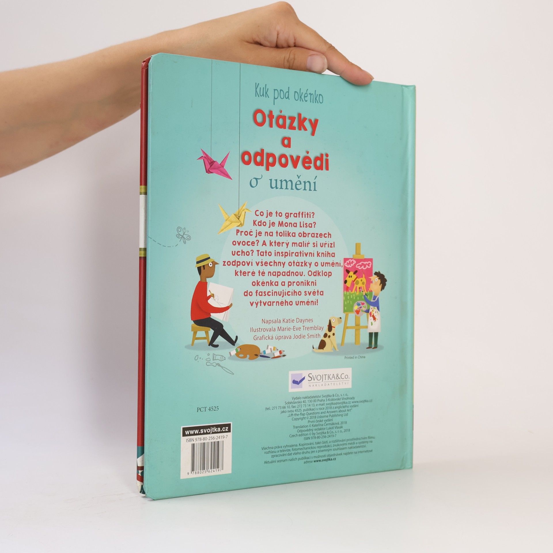 Katie Daynes Otázky a odpovědi o umění