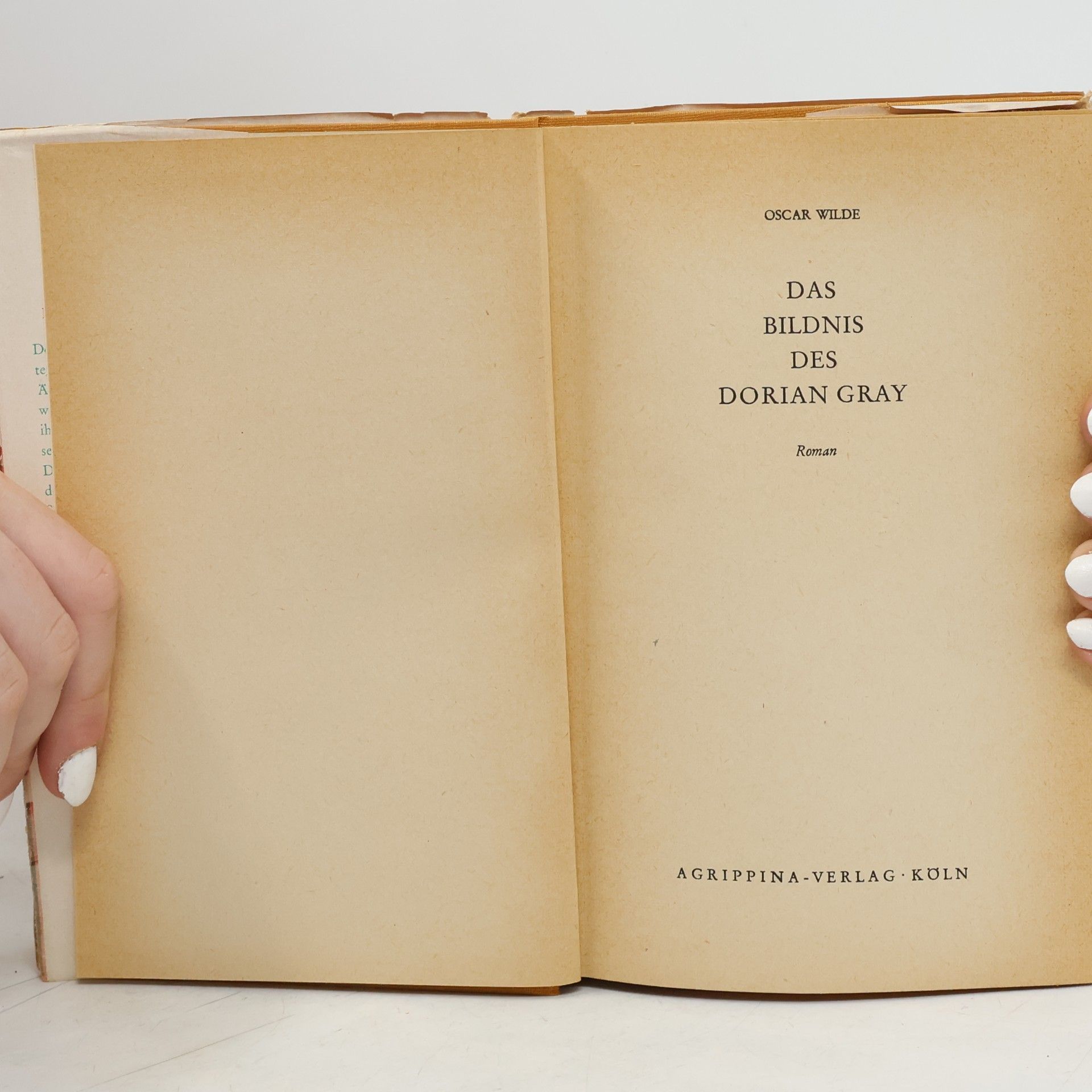 Oscar Wilde Das Bildnis des Dorian Gray