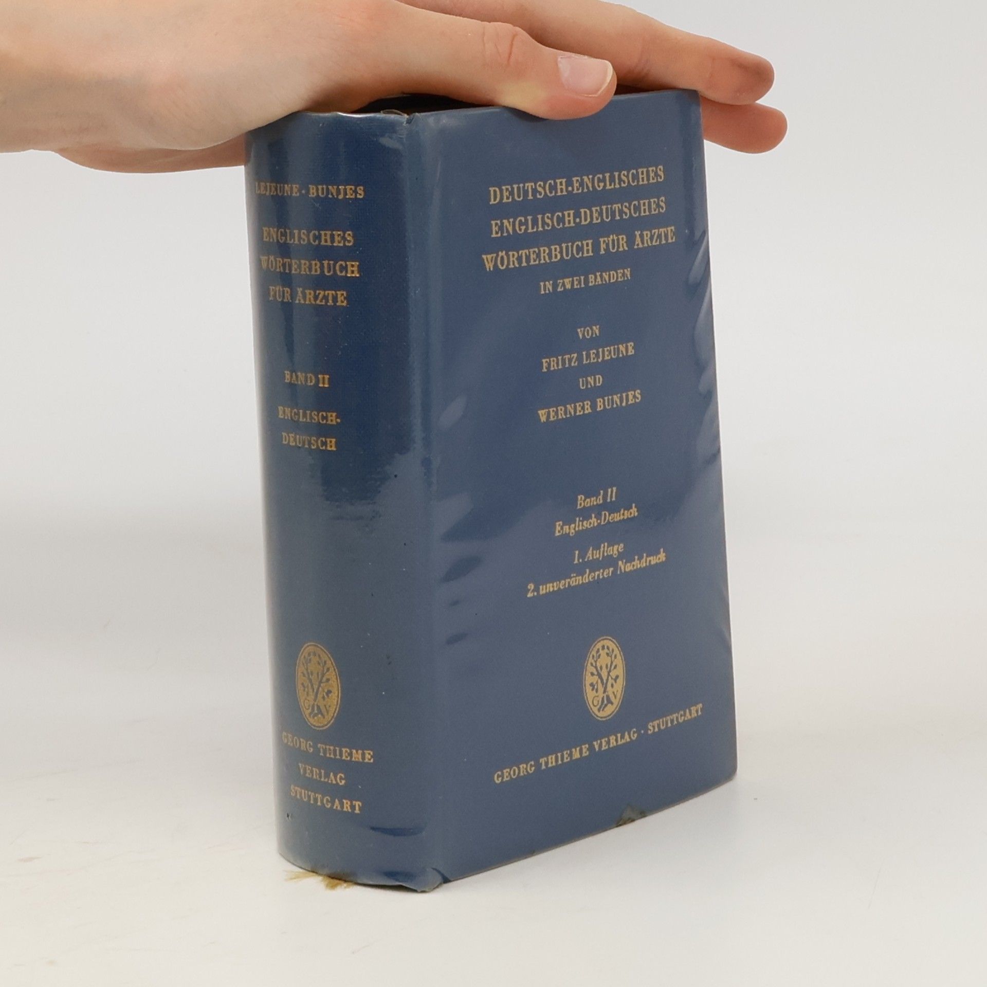 Autorenkollektiv Deutsch-Englisches, Englisch-Deutsches Wörterbuch für Ärzte. Band 2
