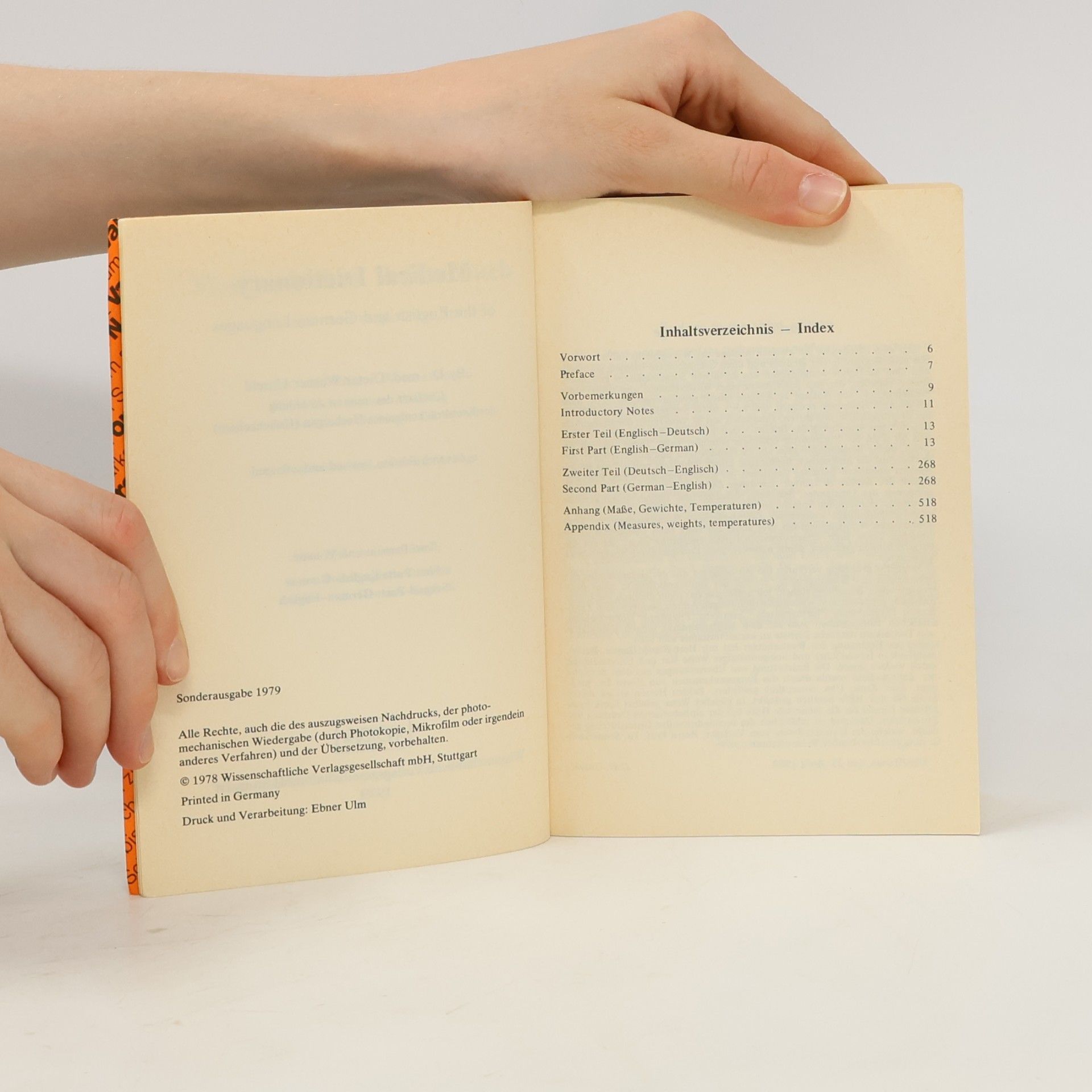 Dieter Werner Unseld Medizinisches Wörterbuch der deutschen und englischen Sprache. Medical Dictionary of the English and German Languages