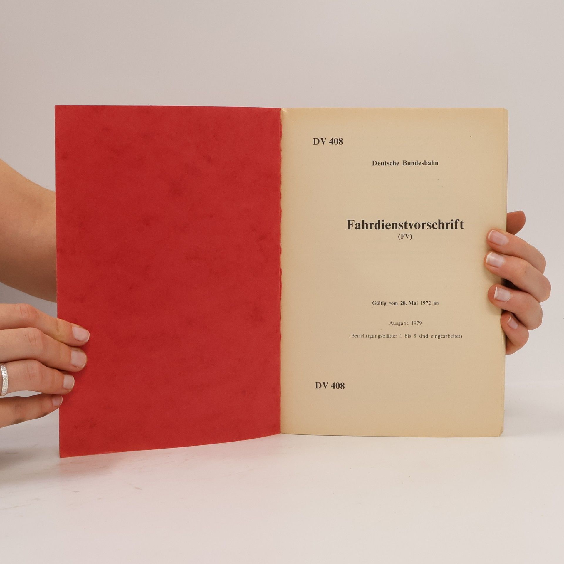 Autores varios Fahrdienstvorschrift