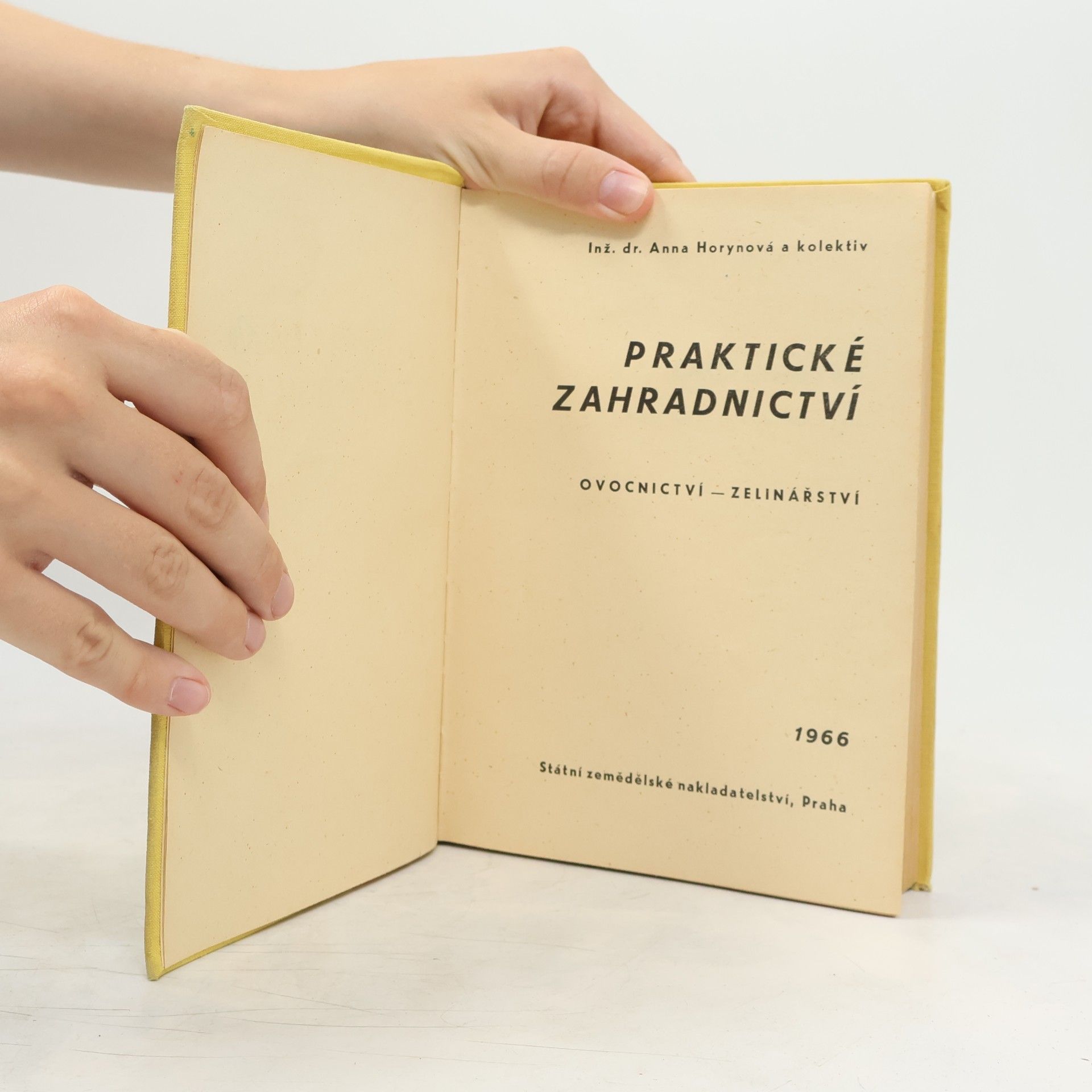 Anna Horynová Praktické zahradnictví. Ovocnictví - zelinářství