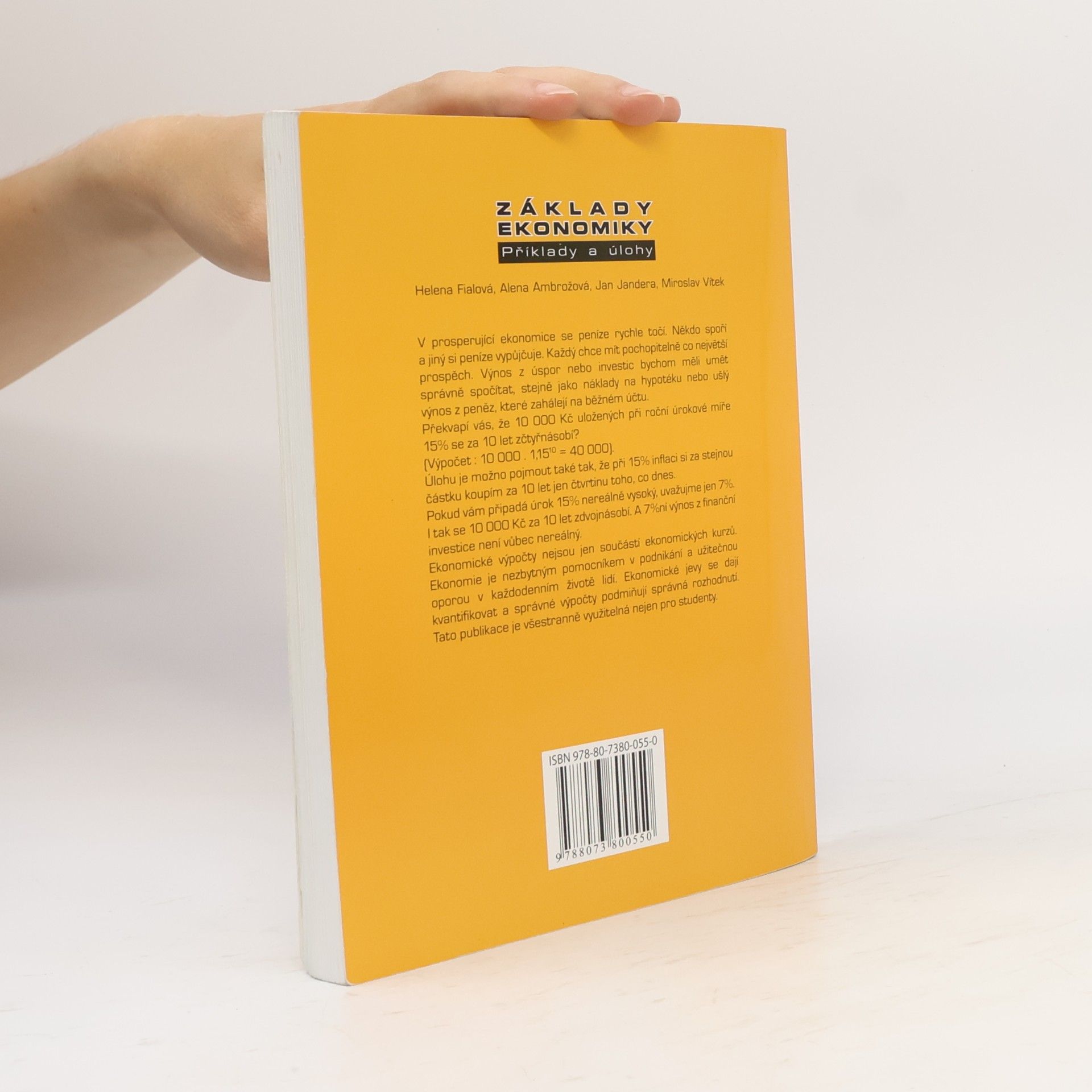 Various authors Základy ekonomiky: příklady a úlohy