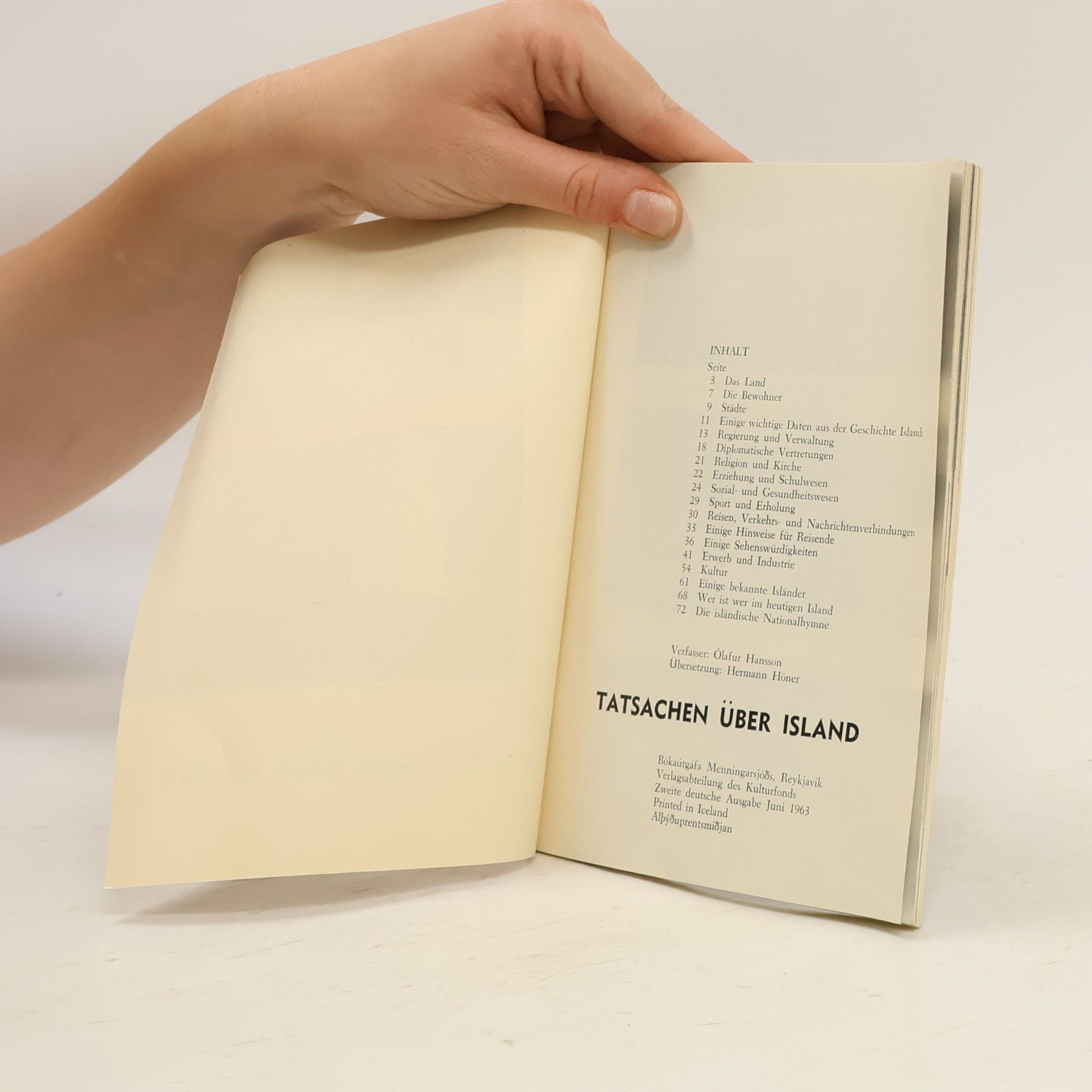 Autorenkollektiv Tatsachen über island