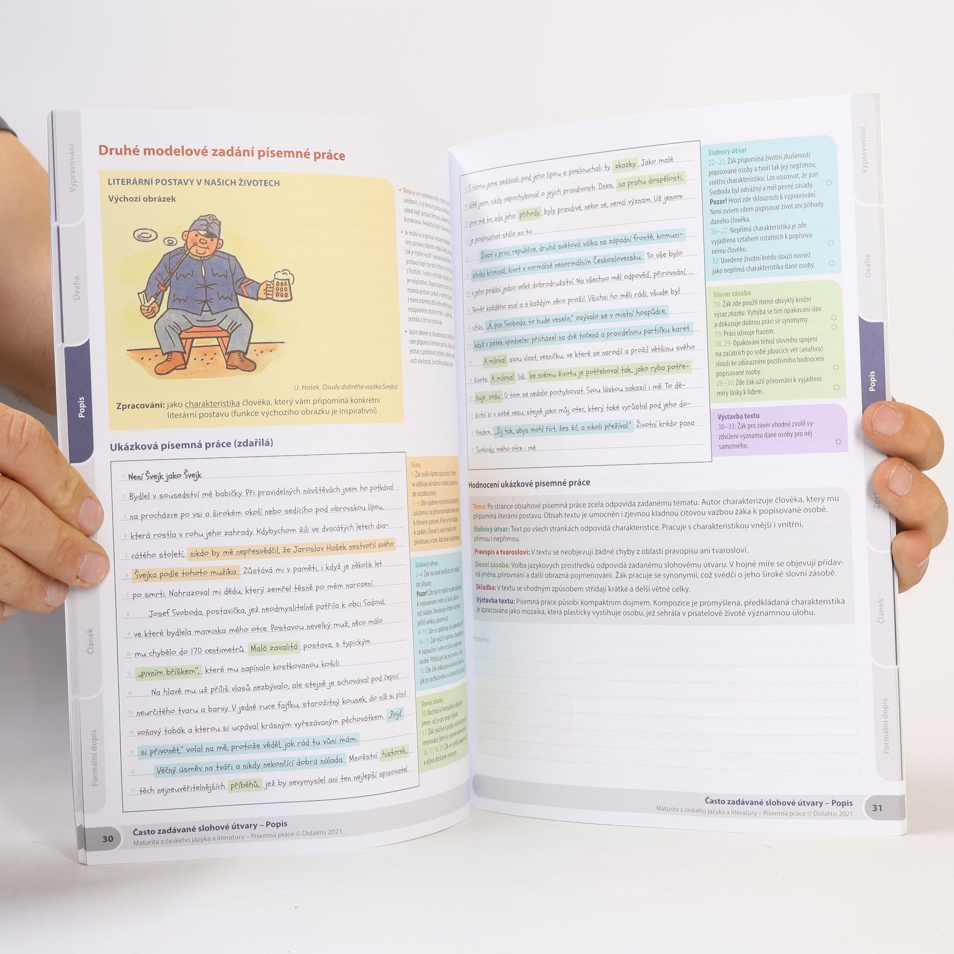 Soňa Havlíčková Maturita z českého jazyka a literatury: písemná práce