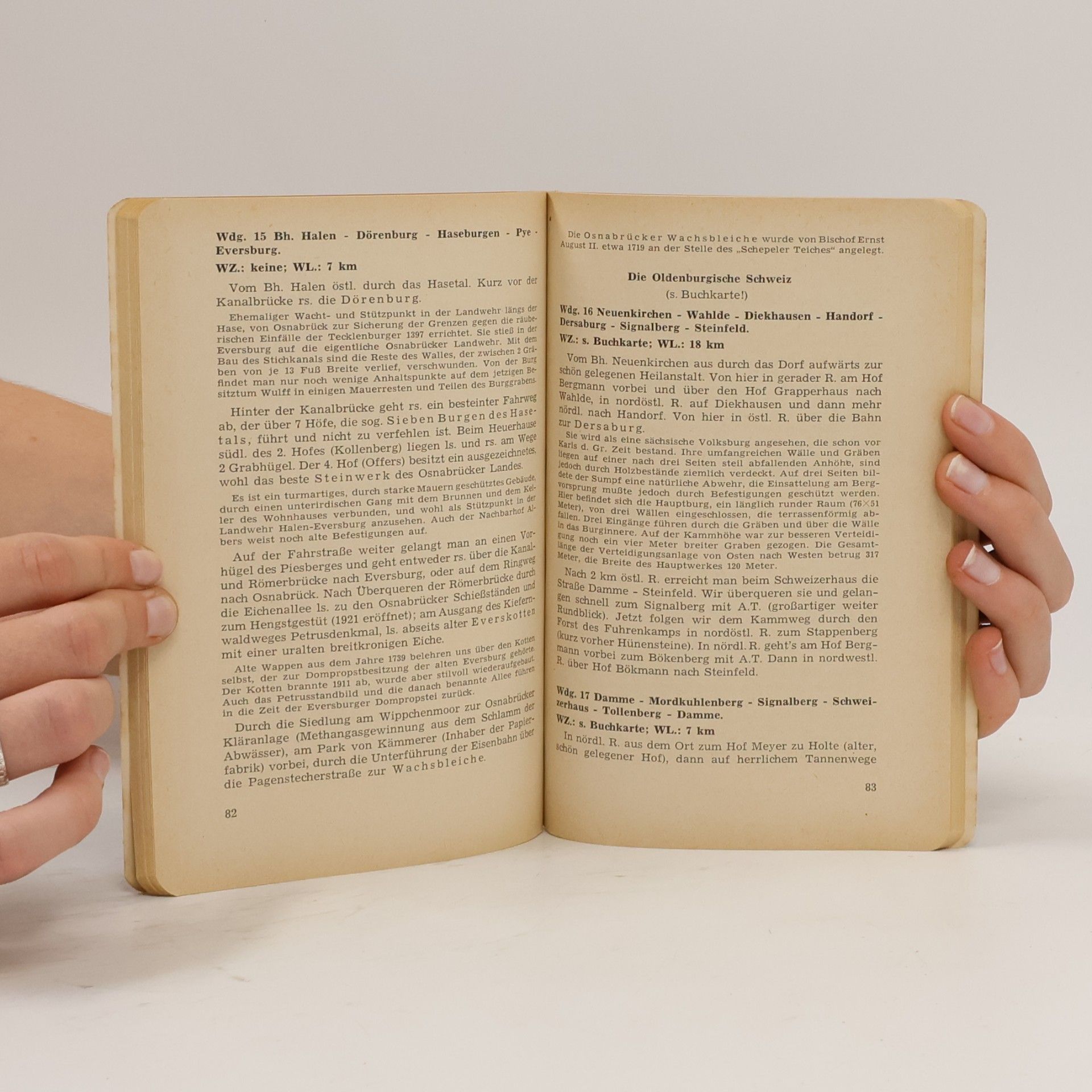 Johannes Beans Osnabrucker Wanderbuch