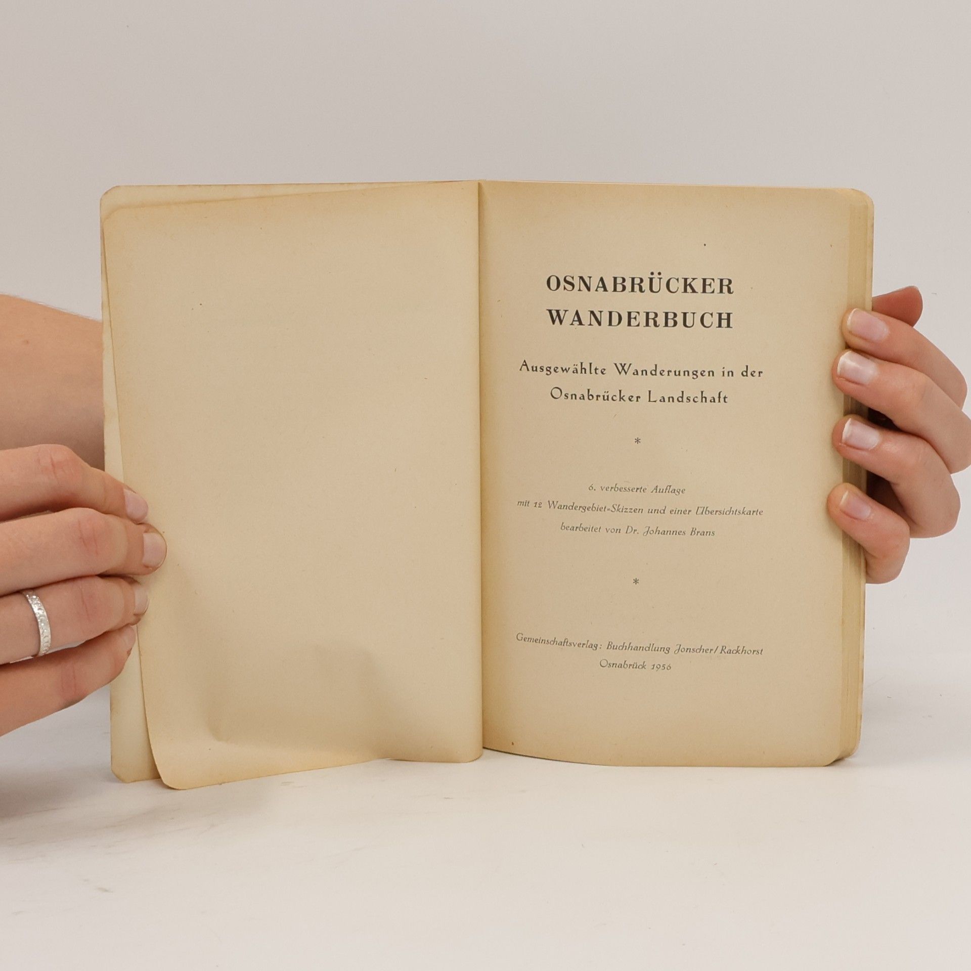 Johannes Beans Osnabrucker Wanderbuch