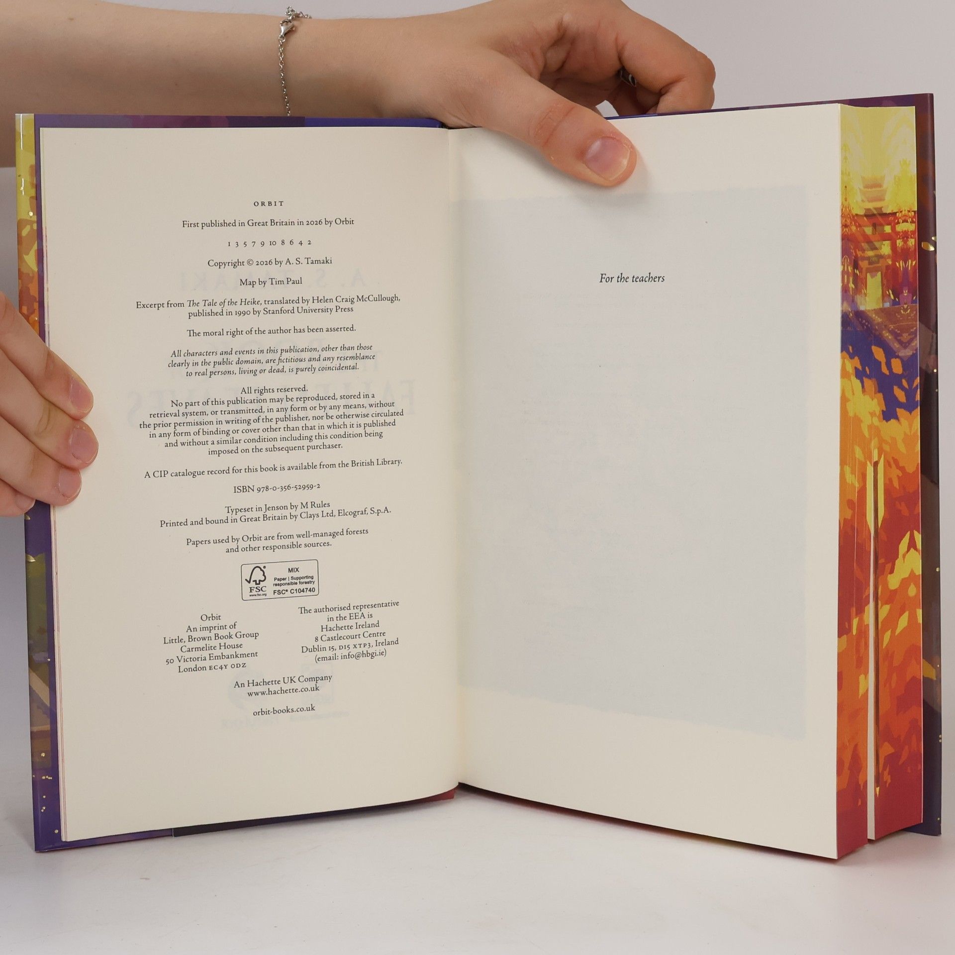 A. S. Tamaki The Book of Fallen Leaves