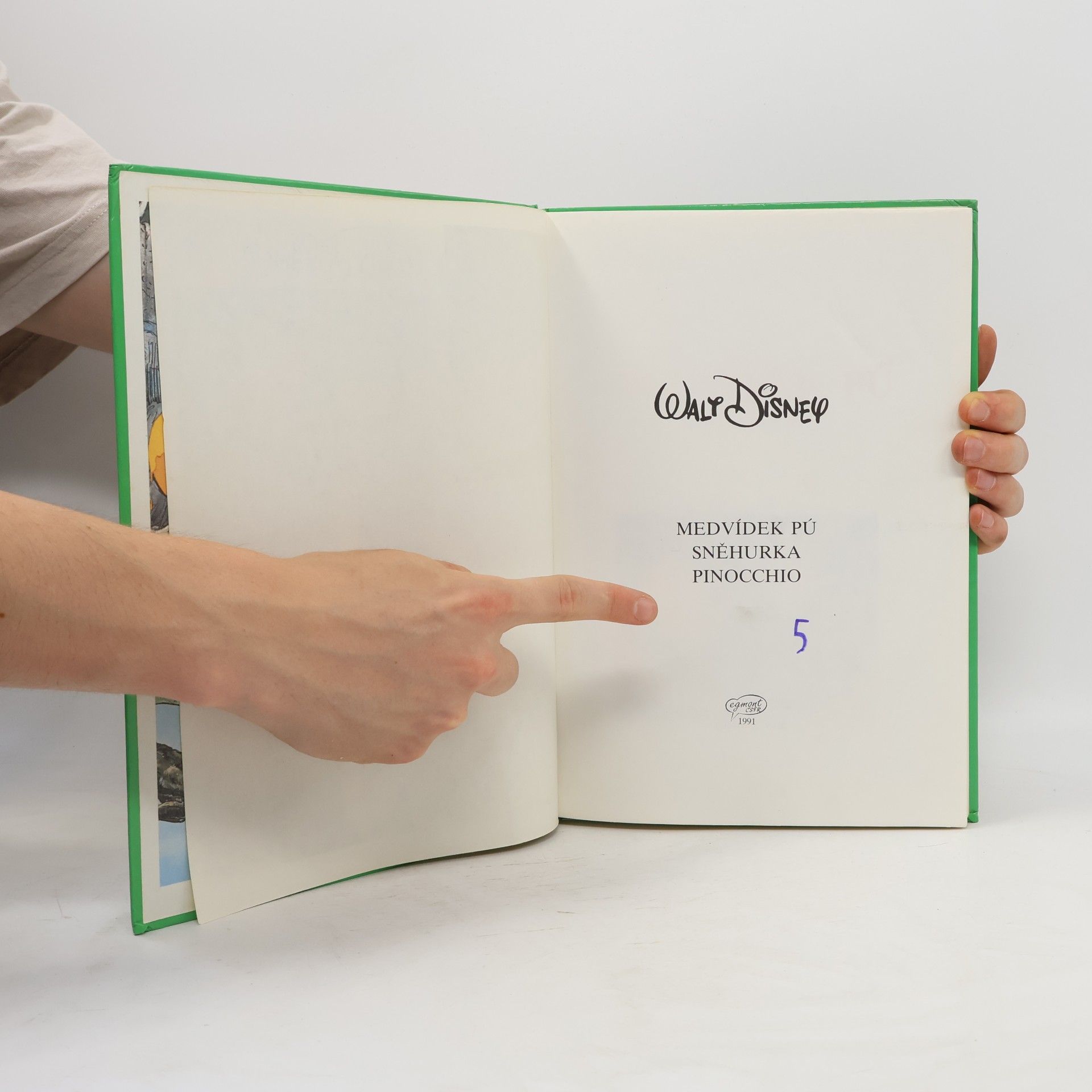 Walt Disney Medvídek Pú. Sněhurka. Pinocchio