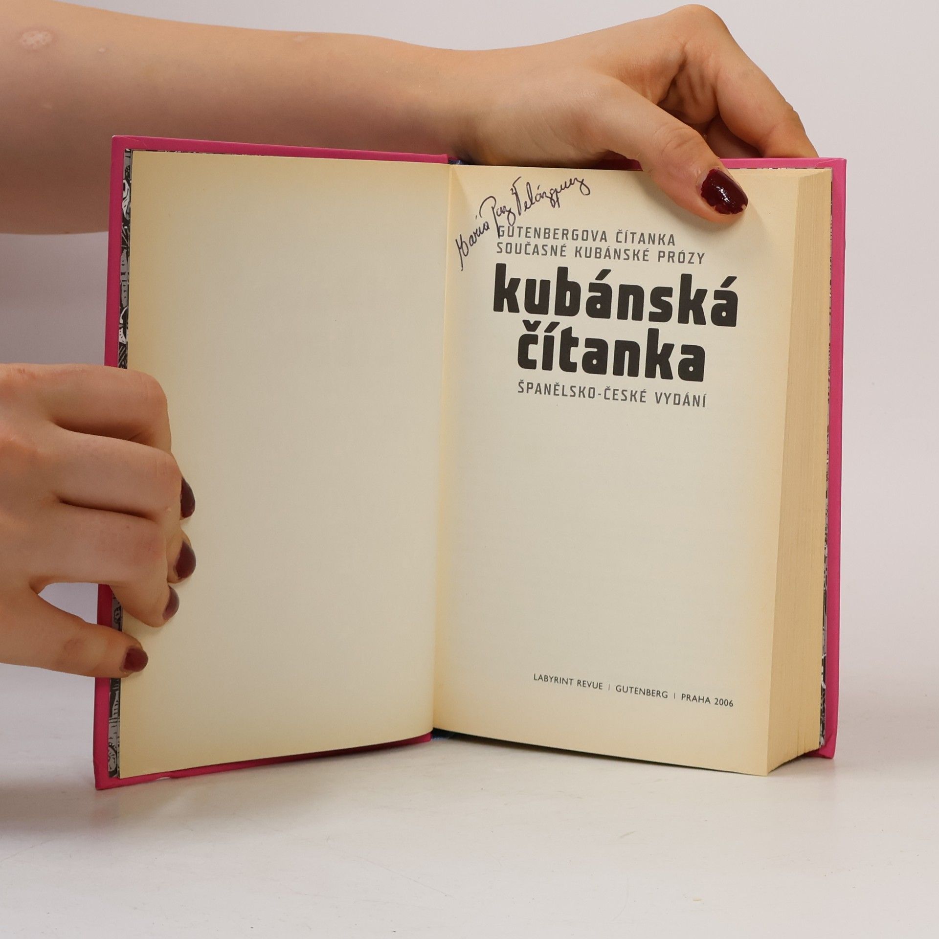Margarita Mateo Palmer Kubánská čítanka. Gutenbergova čítanka současné kubánské prózy