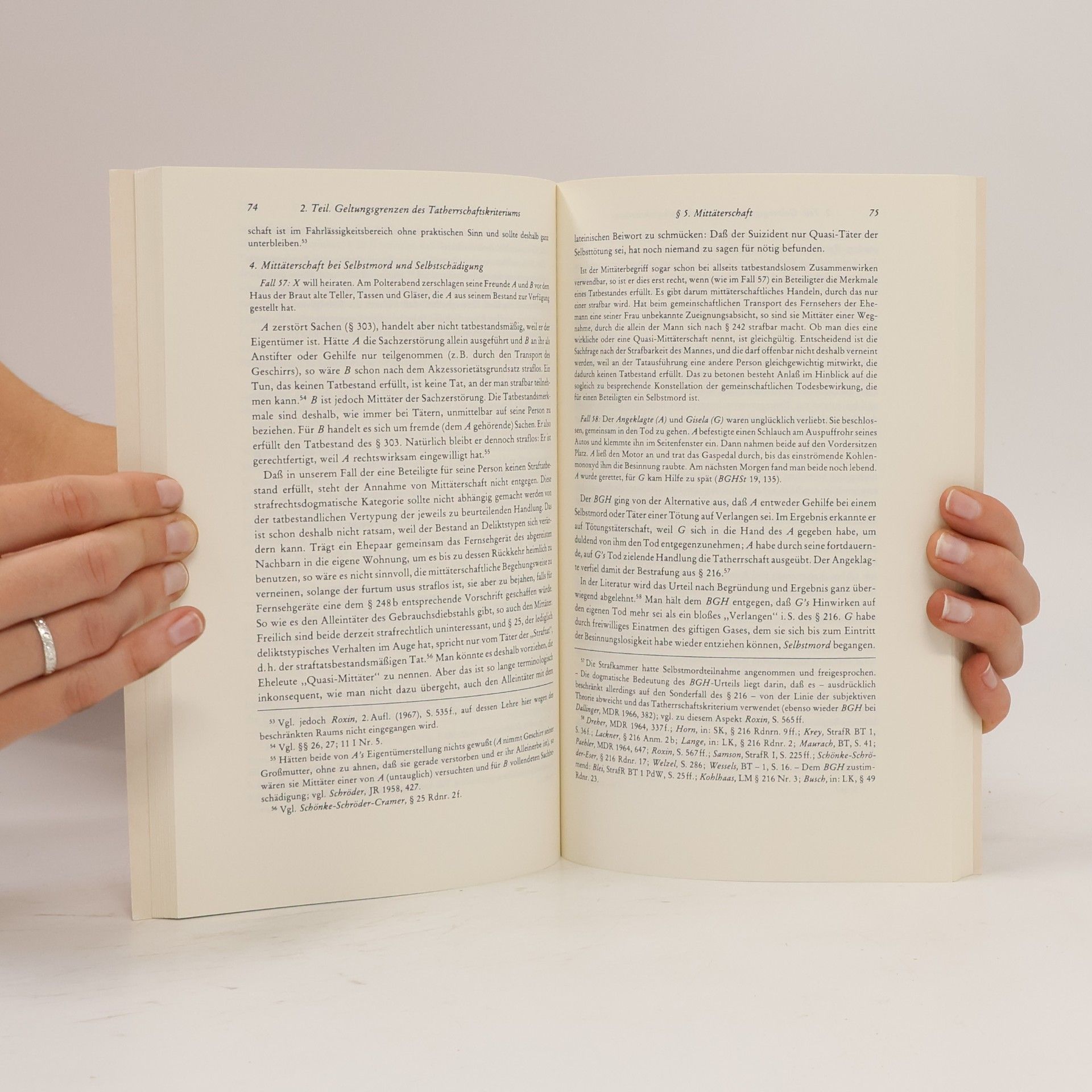 Rolf Dietrich Herzberg JuS-Schriftenreihe - 52: Täterschaft und Teilnahme