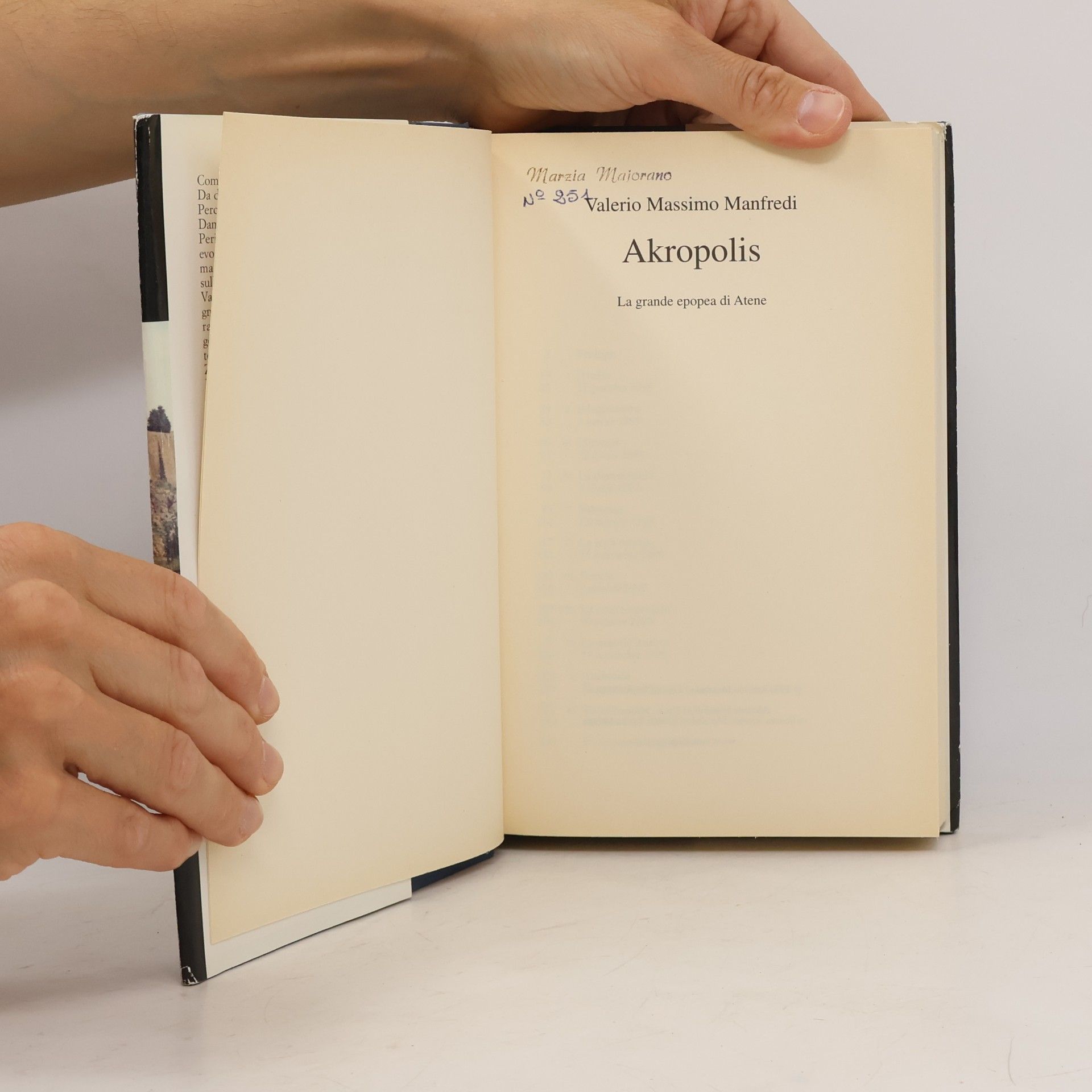 Valerio Massimo Manfredi Akropolis