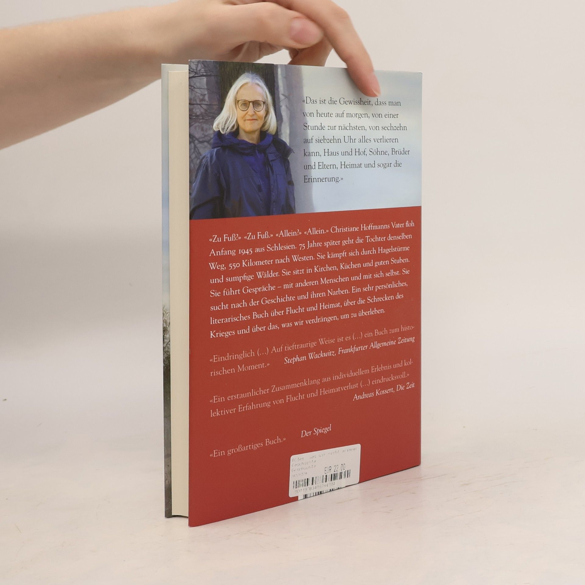 Christiane Hoffmann Alles, was wir nicht erinnern