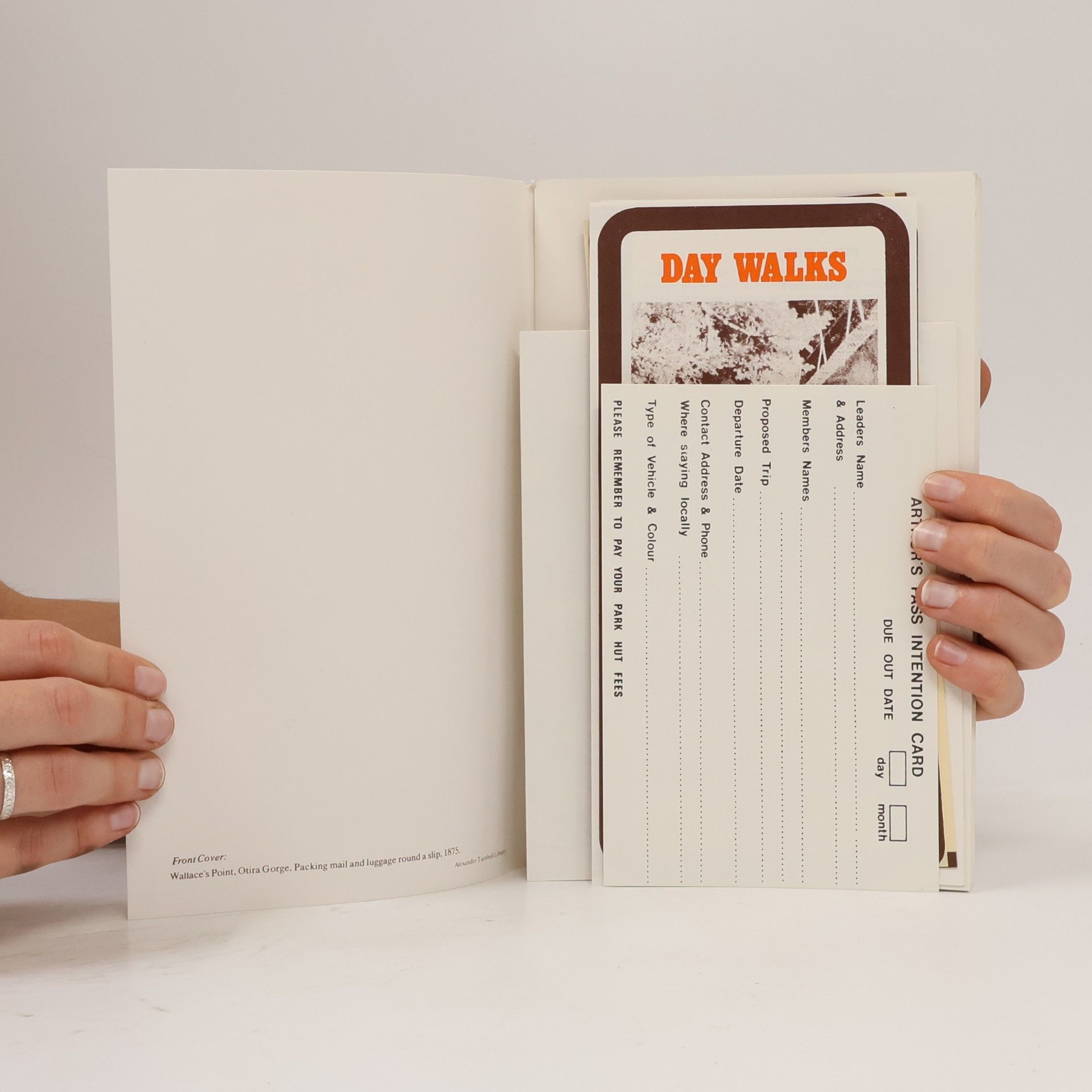 AA.VV. Handbook to the Arthur's Pass National Park.