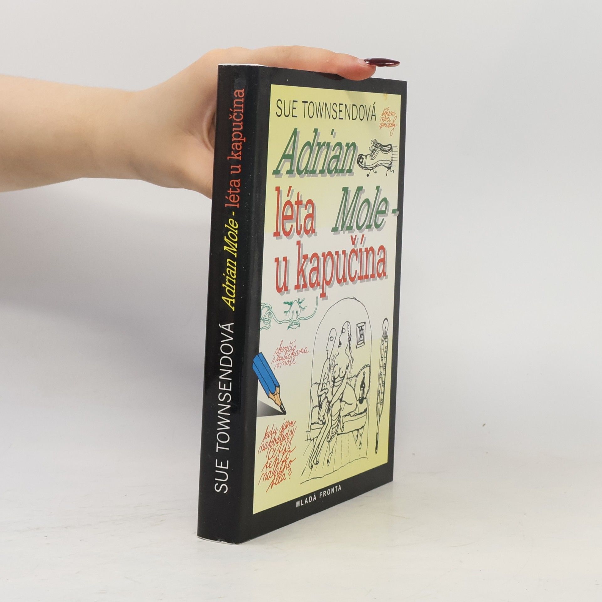 Sue Townsend Adrian Mole. Léta u kapučína