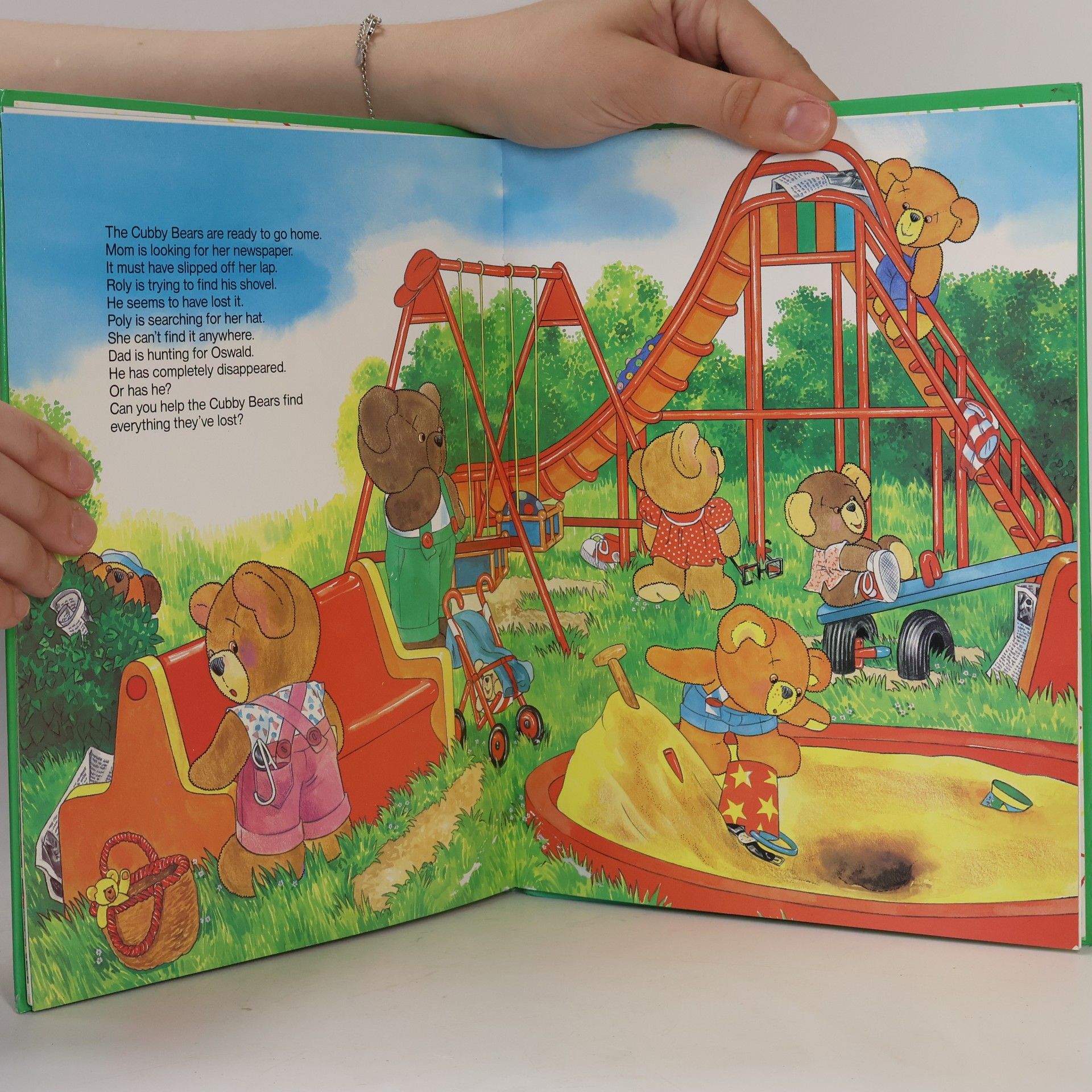 Elizabeth Laird Work & Play Cubby Bear