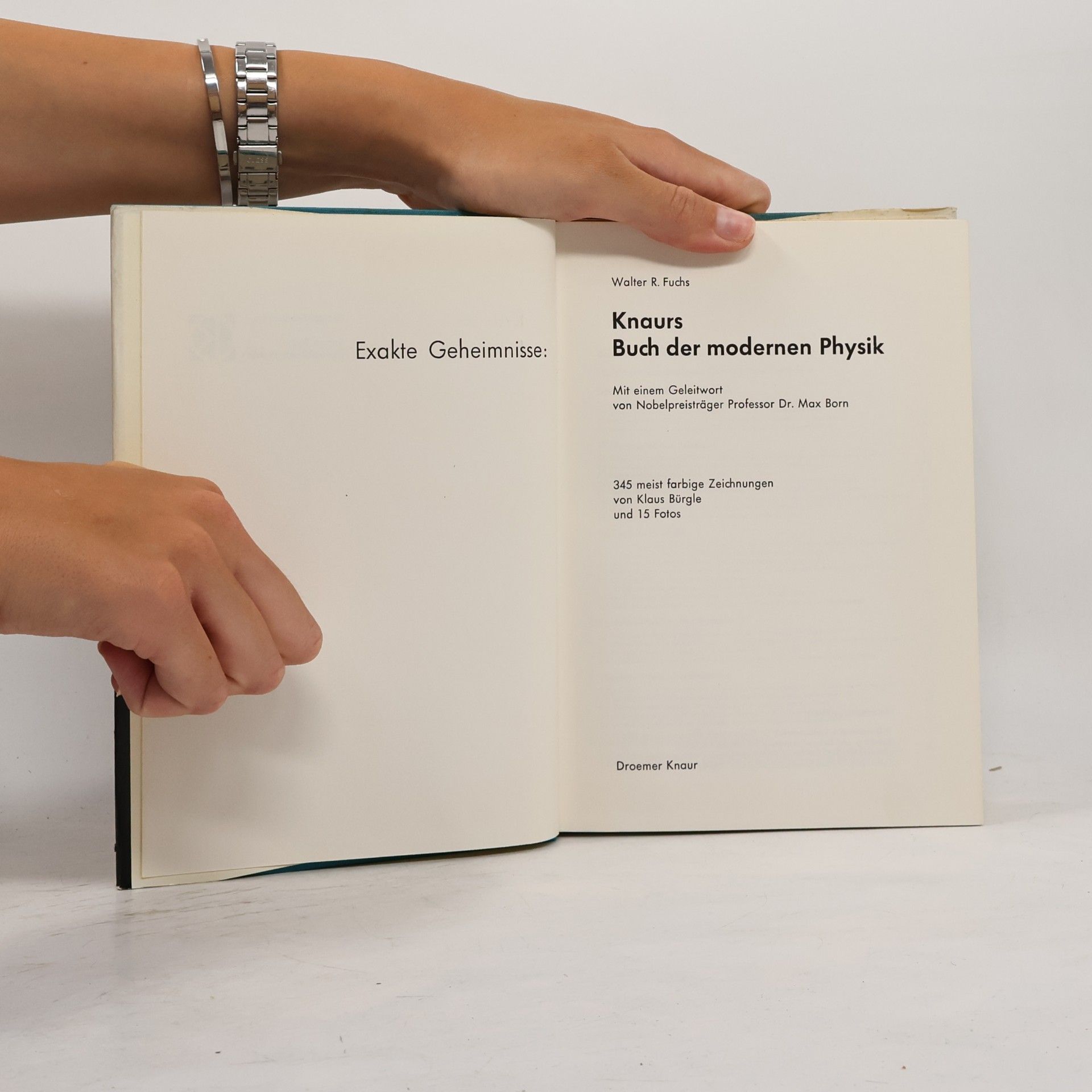 Walter Robert Fuchs Knaurs Buch der modernen Physik